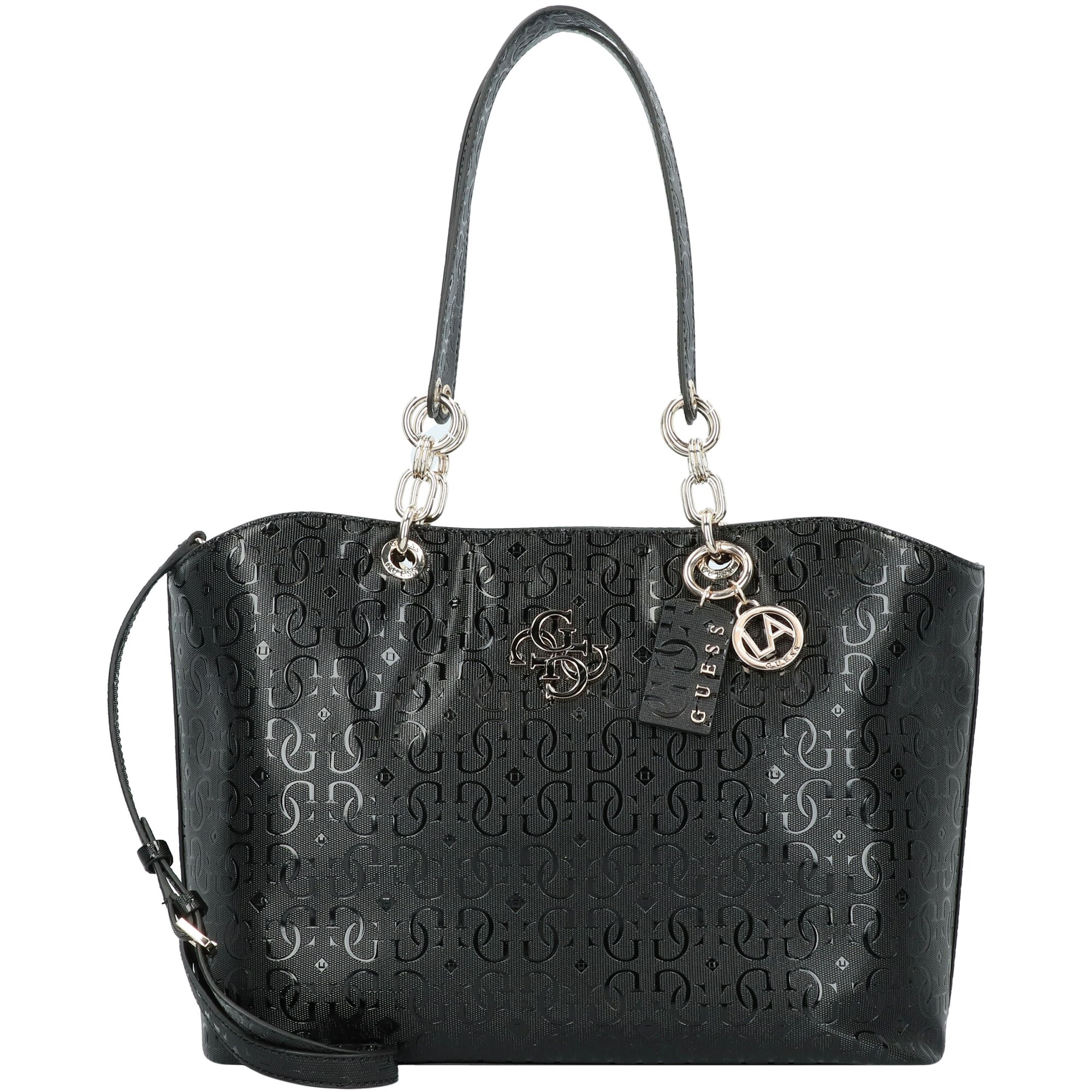 GUESS Pirkinių krepšys 'Chic Shine'  juoda