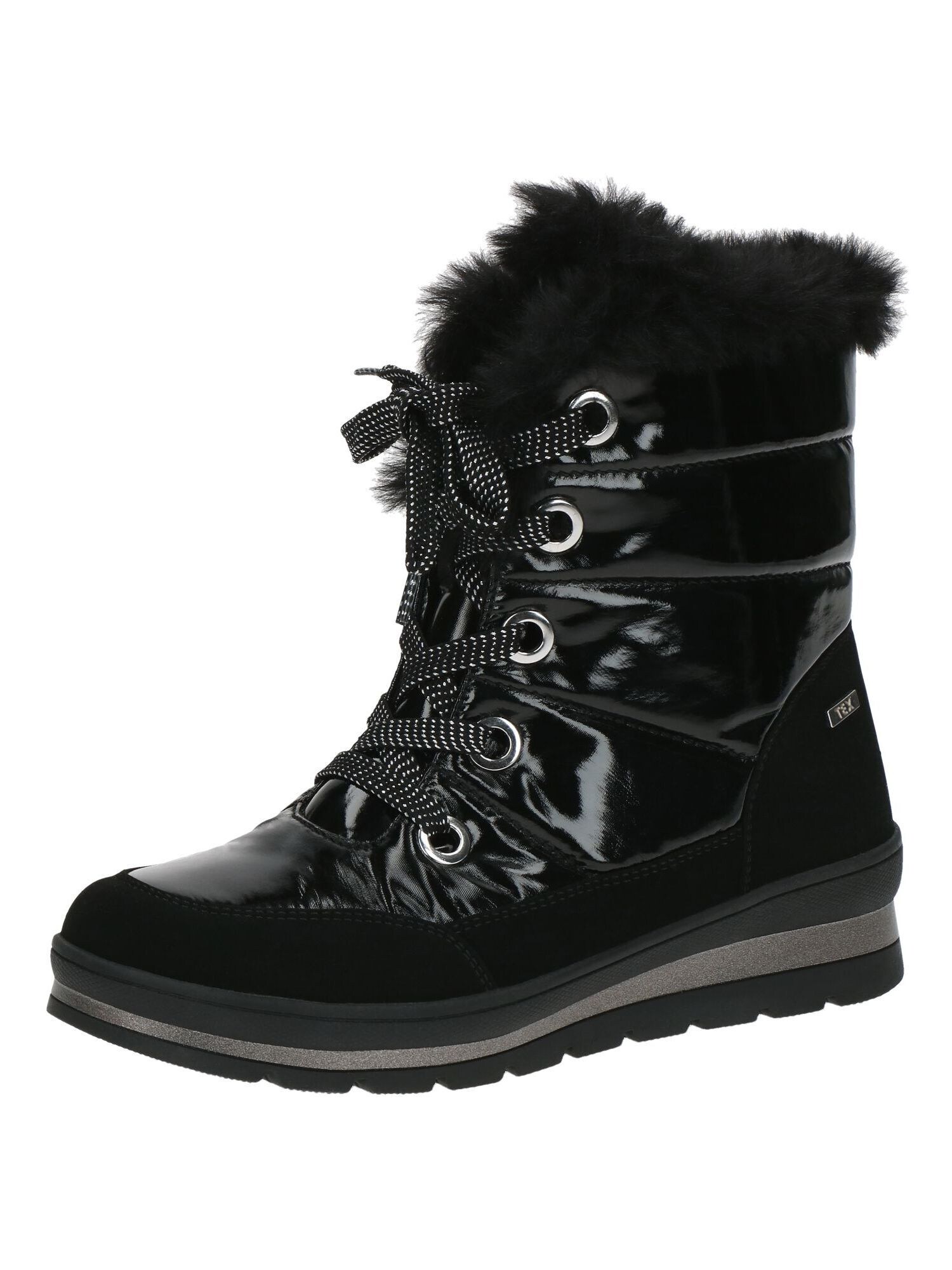 CAPRICE Botas de neve  preto / prata