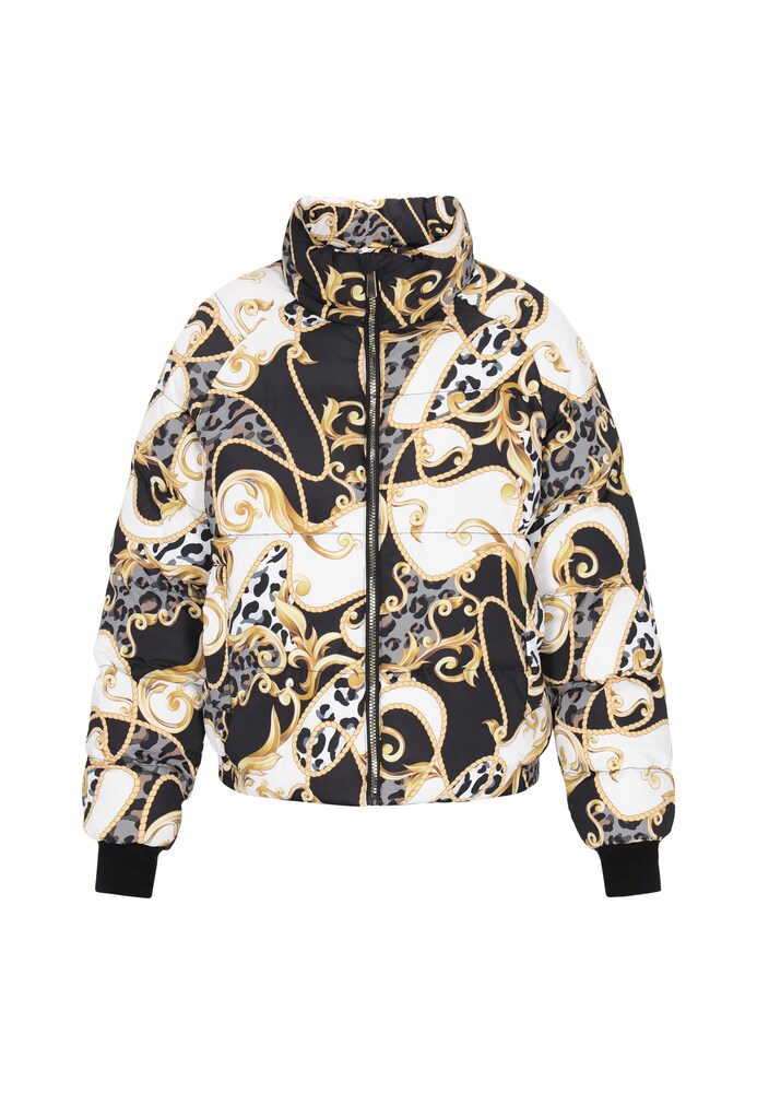 faina Jacke Damen Größe L gold / grau / schwarz / weiß Winterjacke