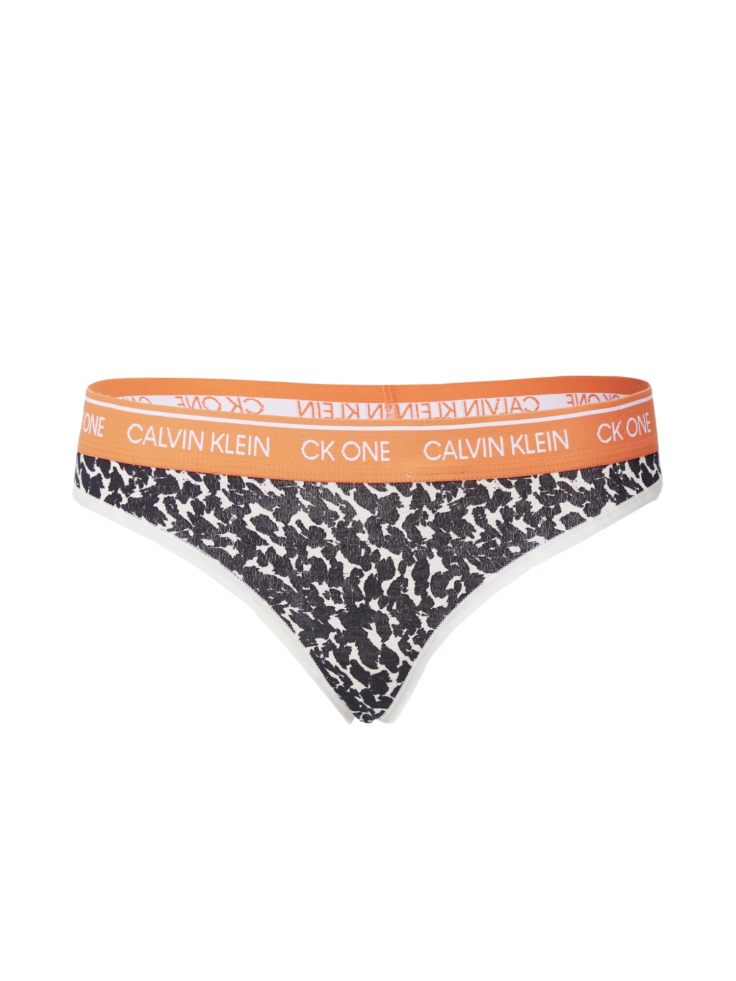 Calvin Klein Underwear Stringu biksītes bēšs / oranžs / melns / balts
