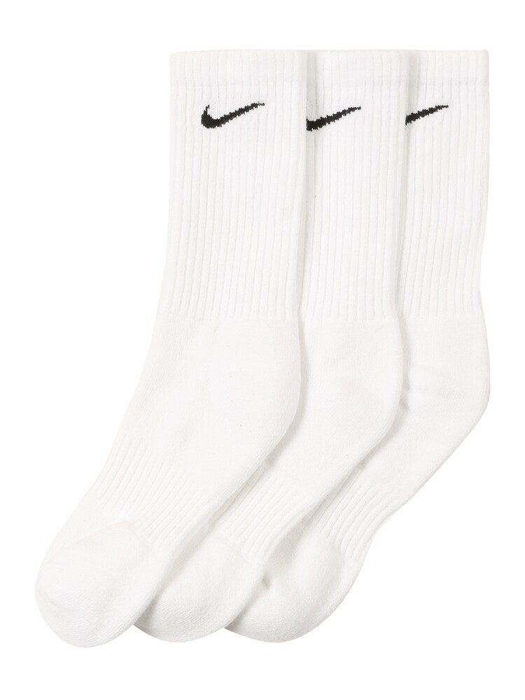 NIKE Sportsocken Herren Größe 46/50 schwarz / weiß