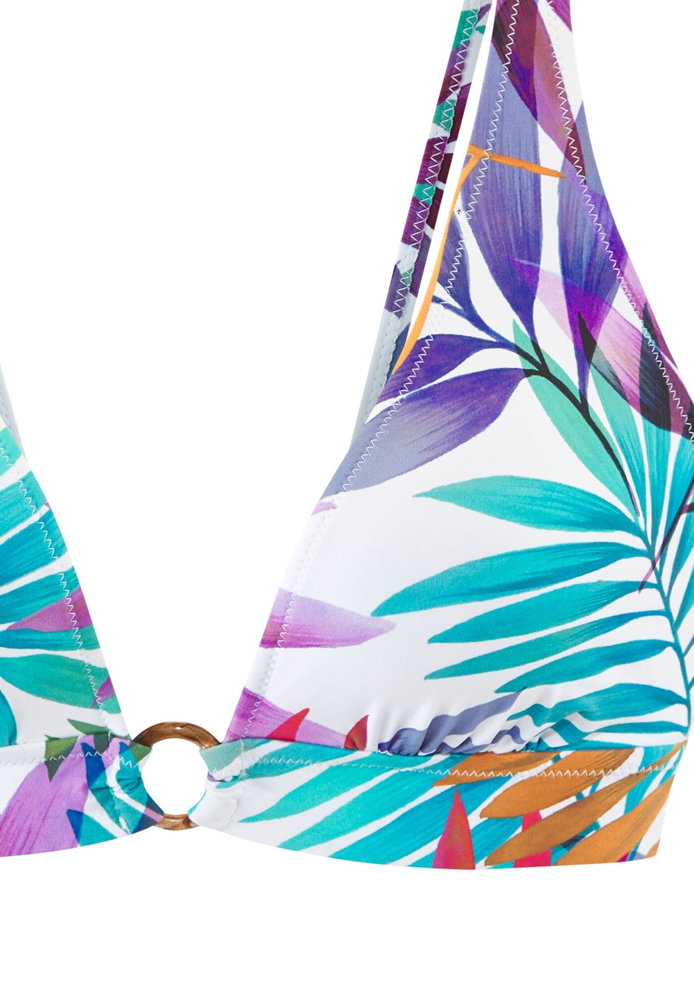 LASCANA Bikini  azúr / lila / narancs / fehér termék 2. képe