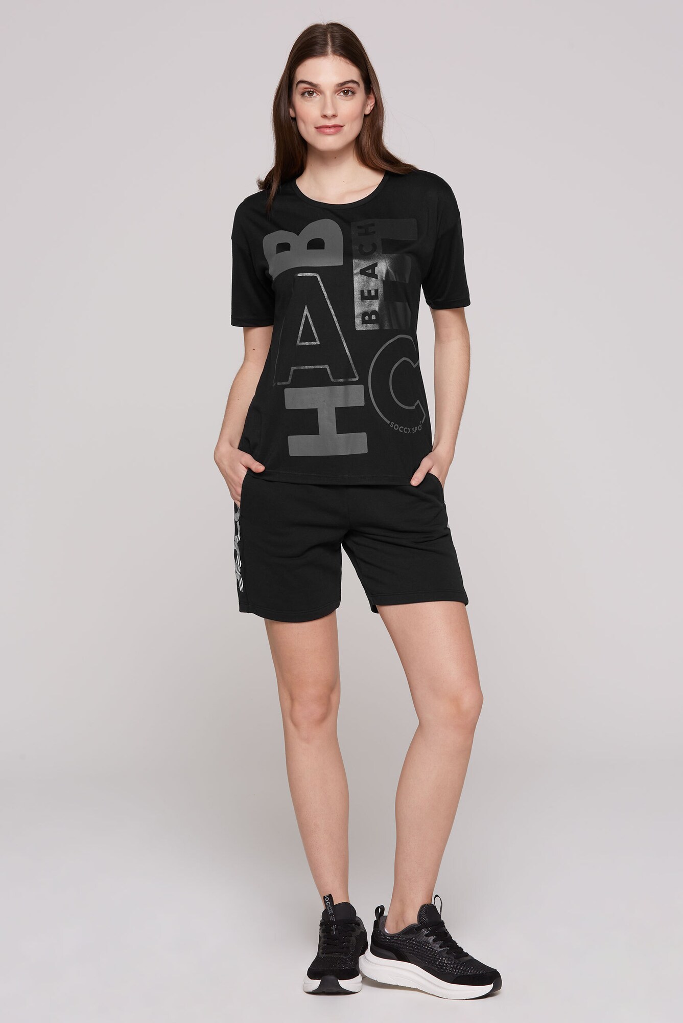 Thumbnail - T-Shirt Loose Fit mit Beach Print