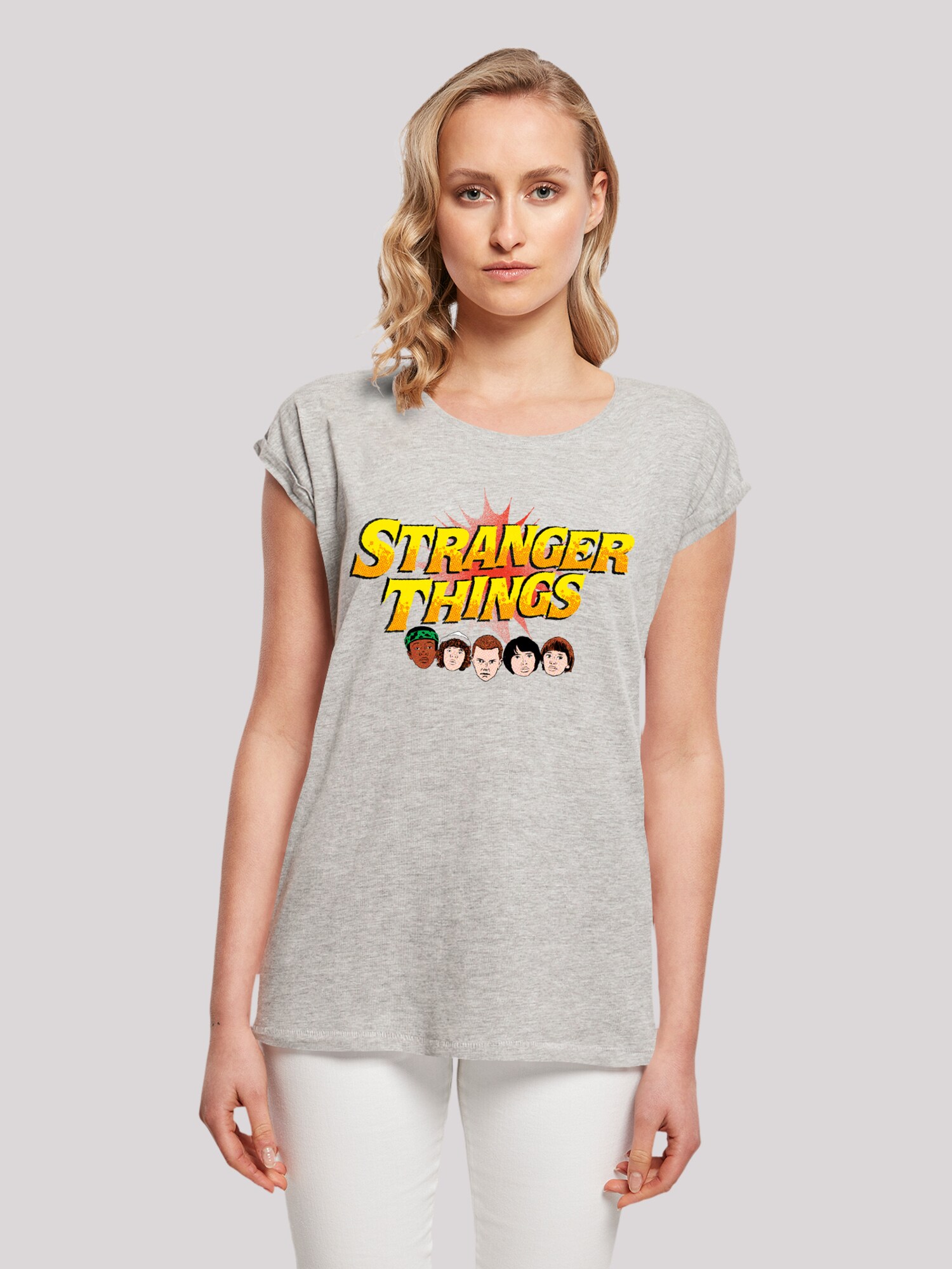 Thumbnail - F4NT4STIC T-Shirt Stranger Things Comic Heads Netflix TV Series