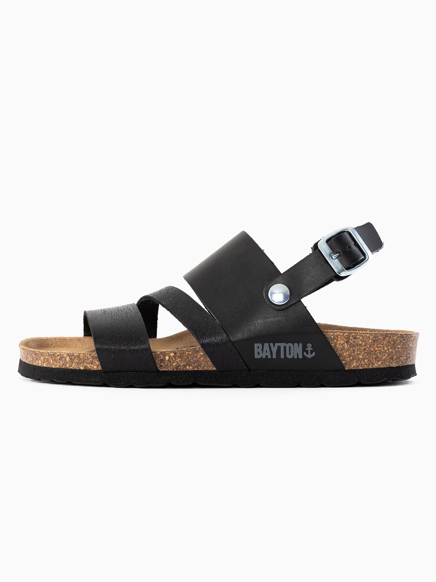 Bayton Sandále 'Vitoria'  sivá / čierna