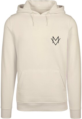 Merchcode Sweatshirt Lichtbeige / Zwart