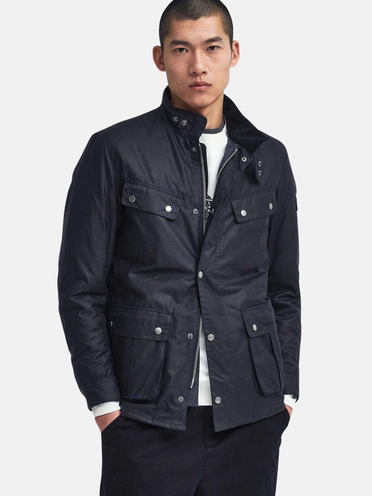 Barbour International Chaqueta de invierno 'DUKE' navy – imagen 3