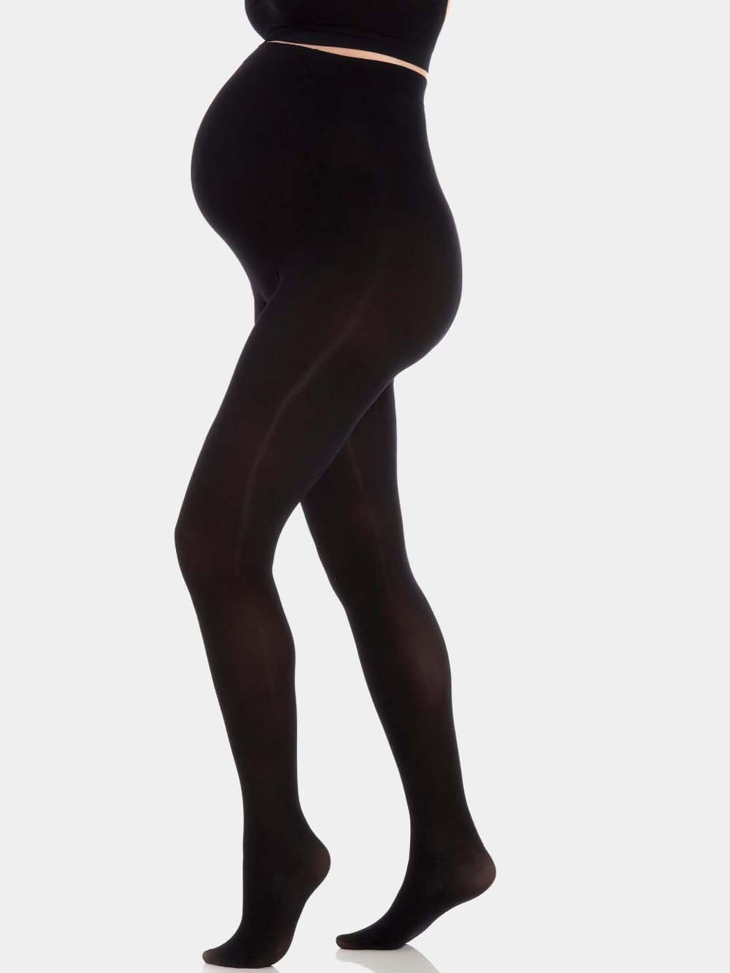MAGIC Bodyfashion Harisnyanadrág 'Mommy Supporting'  fekete termék 2. képe