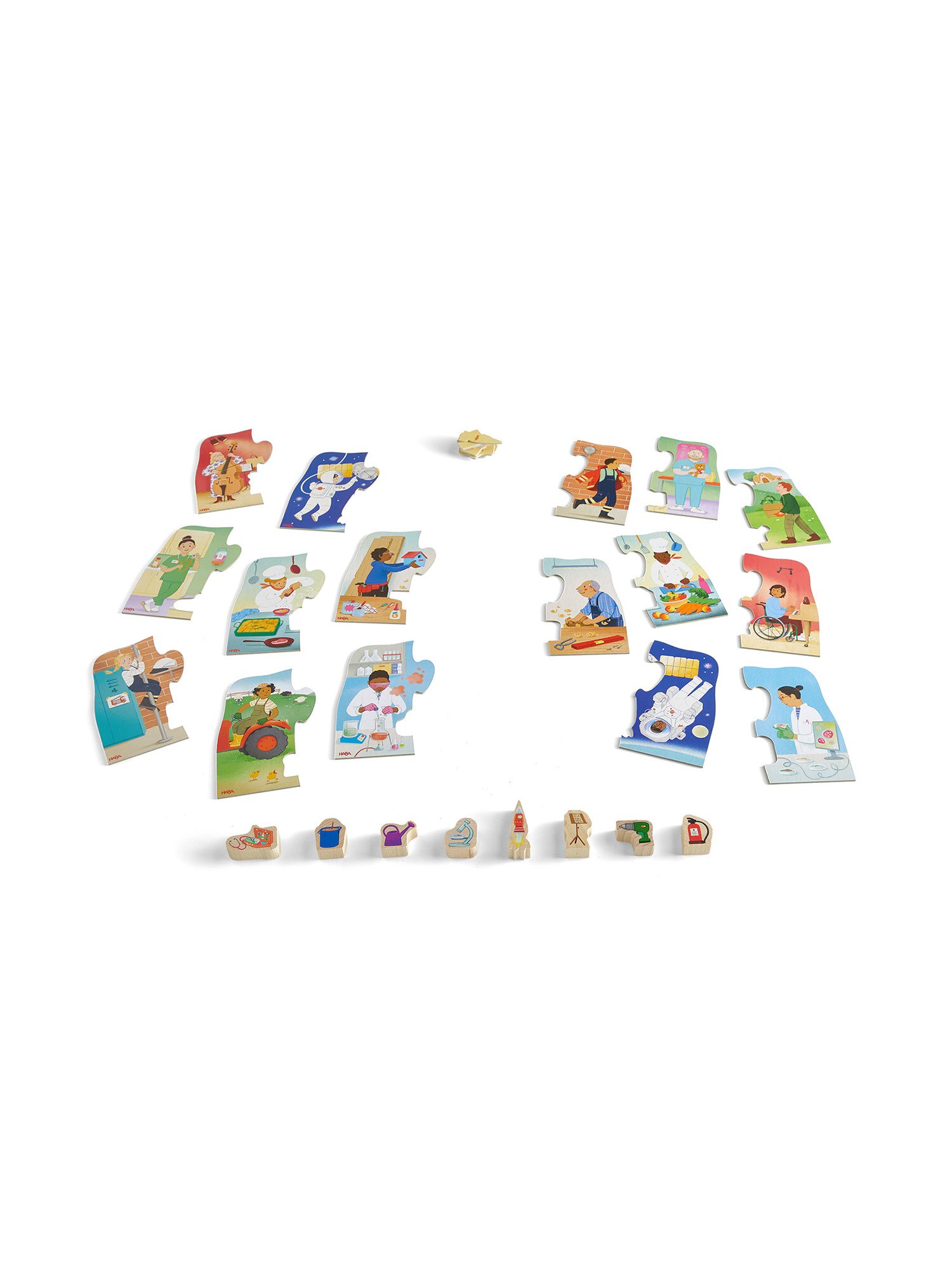 Thumbnail - HABA Spiel  Meine ersten Spiele  Berufe Memo