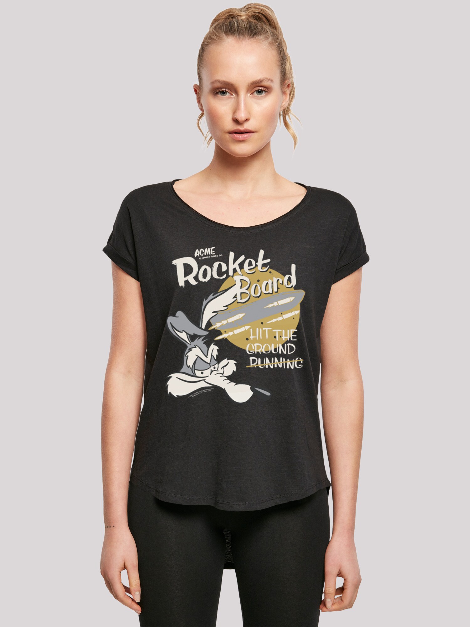 Thumbnail - Shirt 'Looney Tunes Wile E Coyote Rocket Board Cartoon'