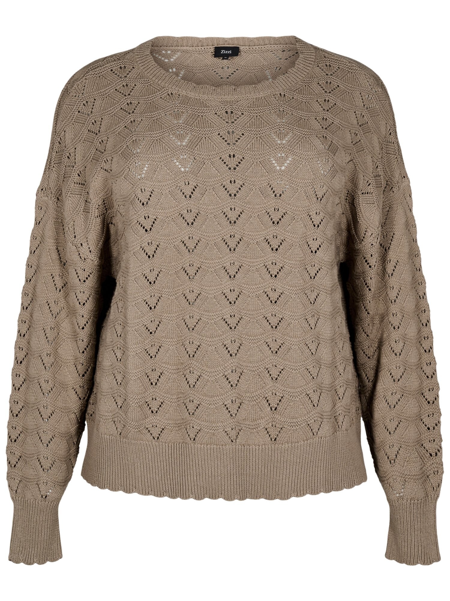 Zizzi Pulover CAEMMI  gri taupe