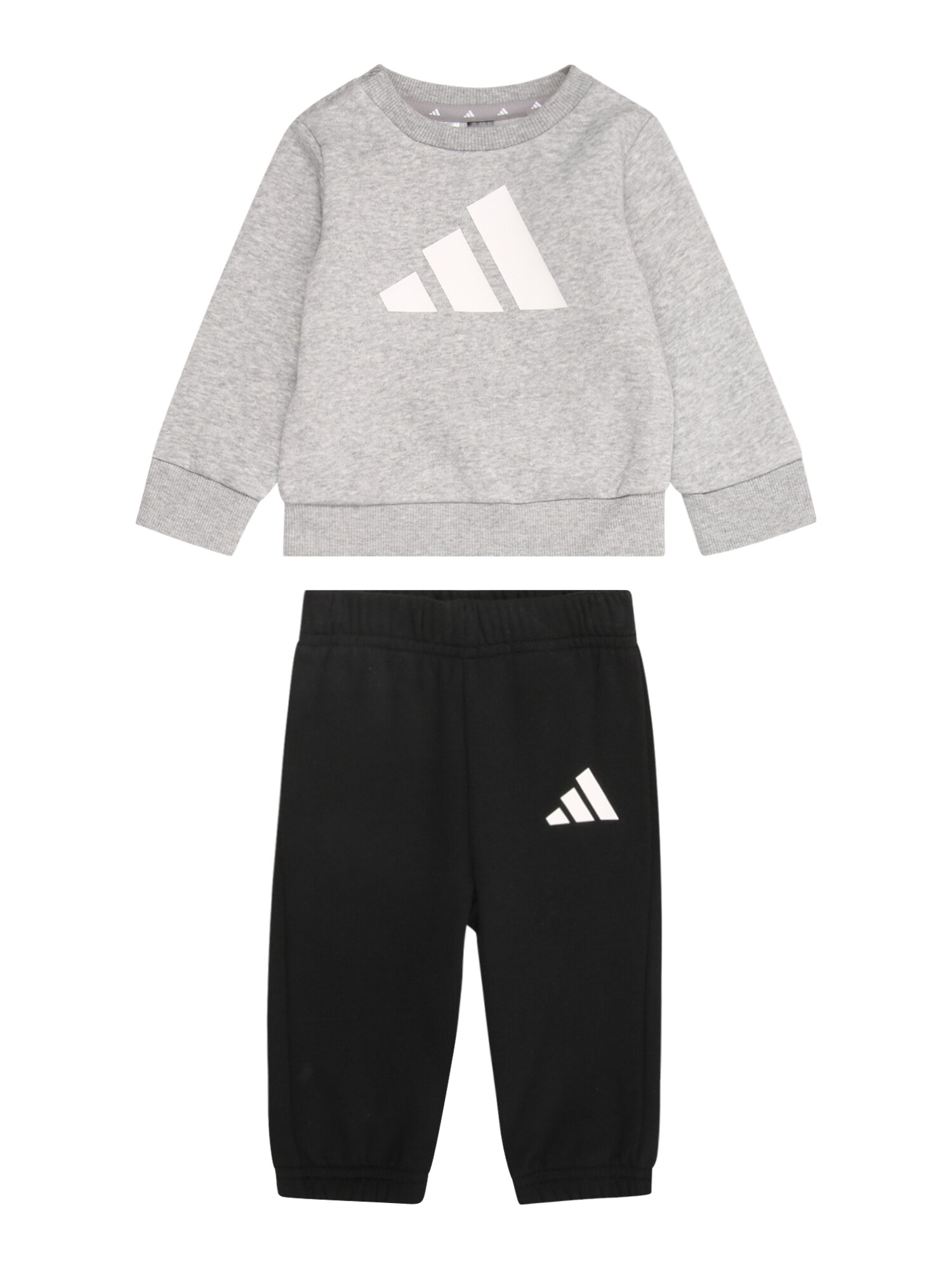 ADIDAS SPORTSWEAR Costum de trening Essentials  gri amestecat / negru / alb
