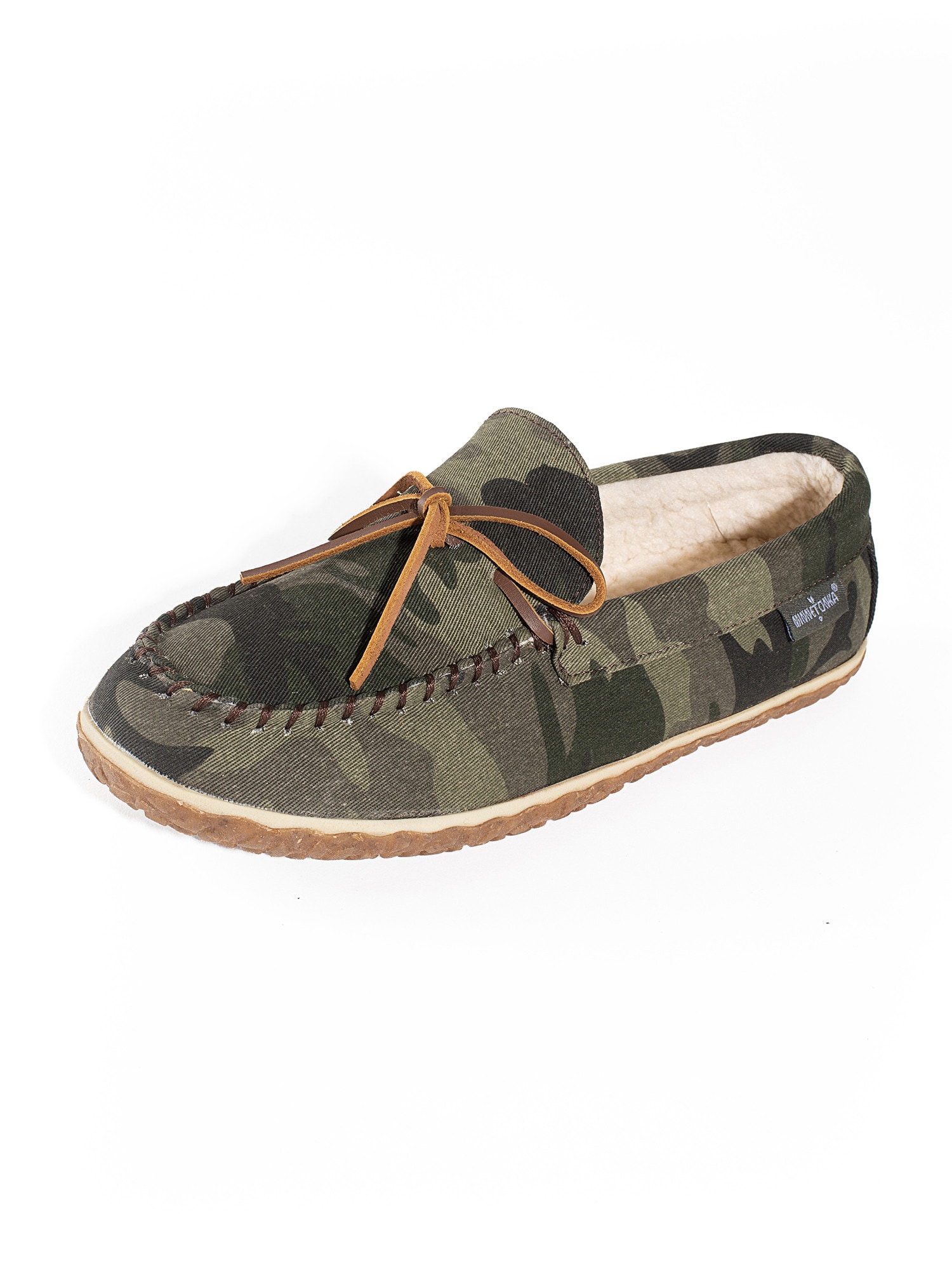 Minnetonka Mocassins 'Taft'  castanho / verde