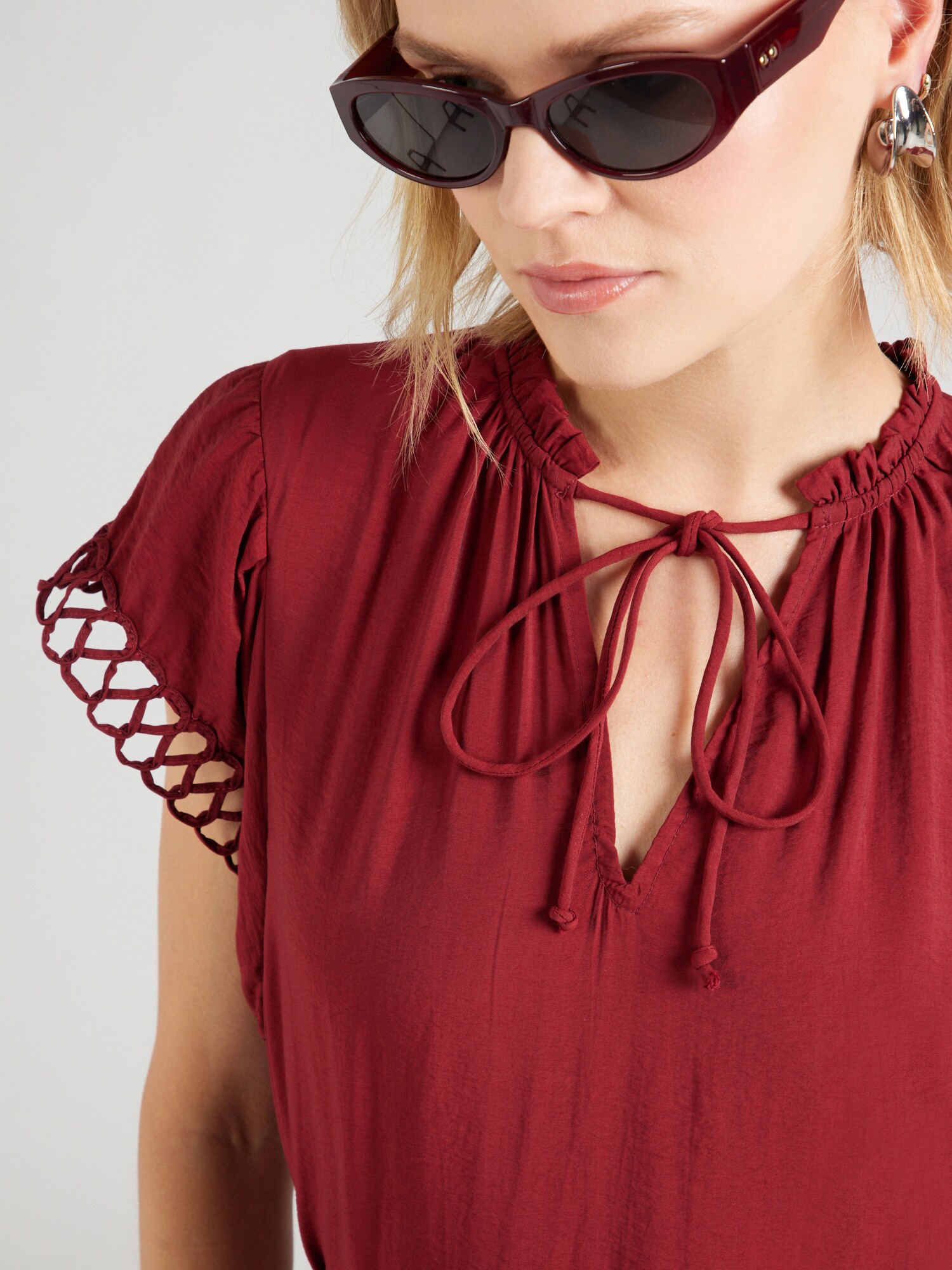 VERO MODA Šaty 'VMFLAVIA' hrdzavohnedá (obrázok 5)