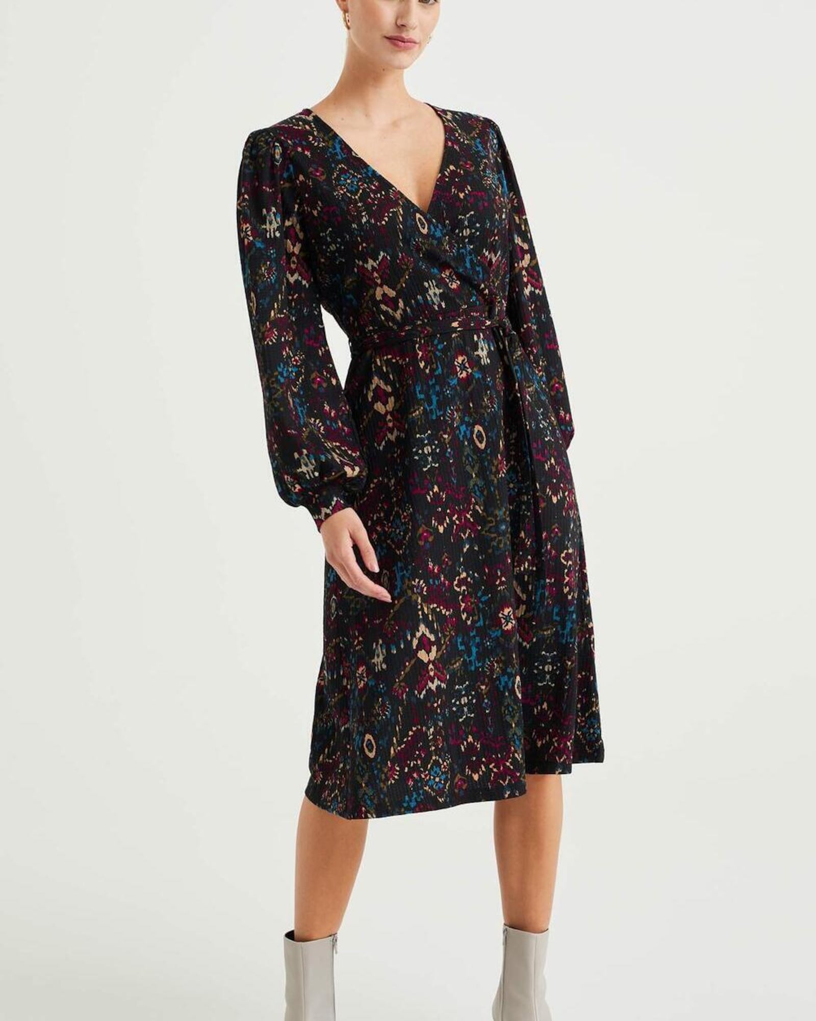 WE Fashion Ruha  bézs / ciánkék / rózsaszín / fekete termék 2. képe