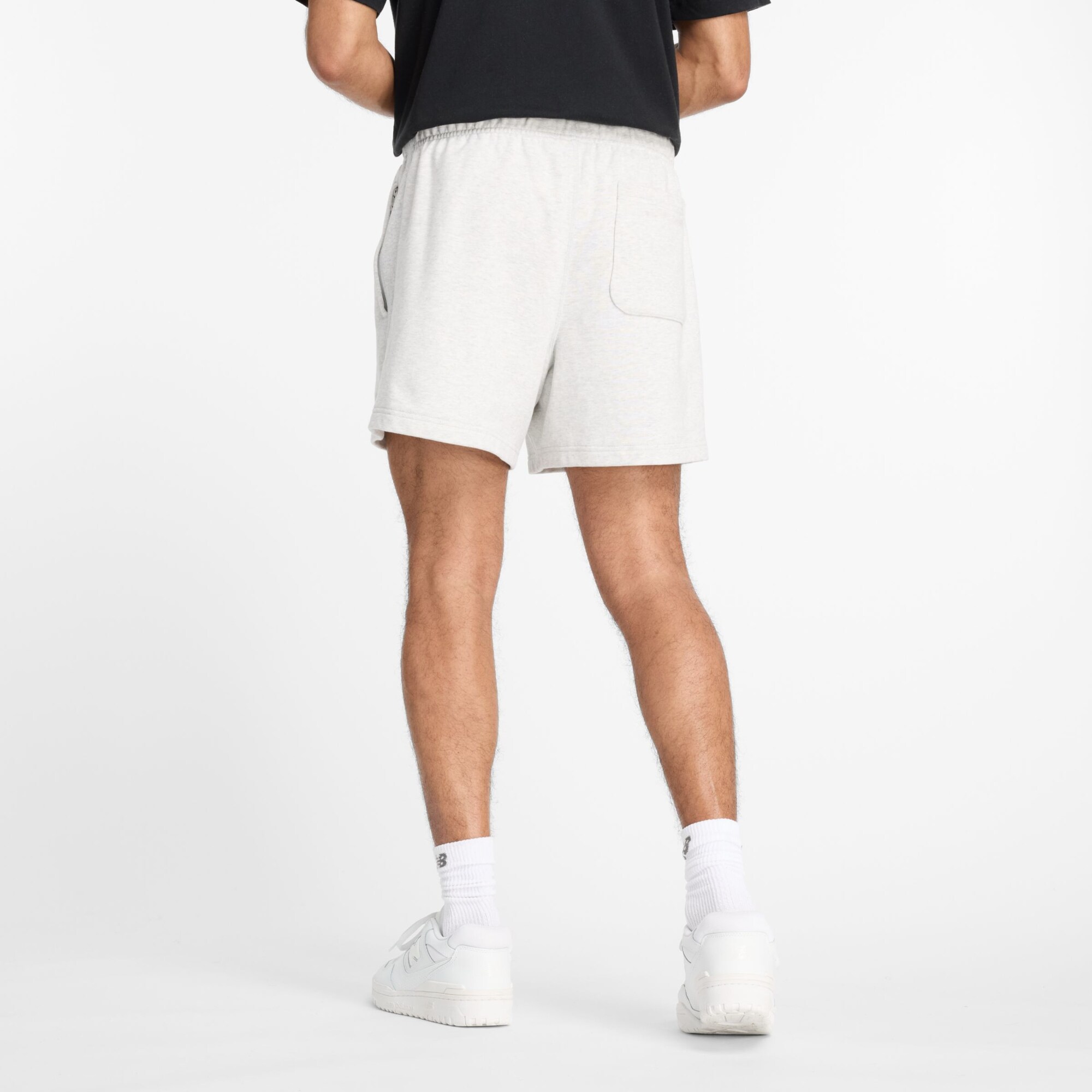 New balance Pantalón 'Athletics French Terry Short 5"' blanco – imagen 3