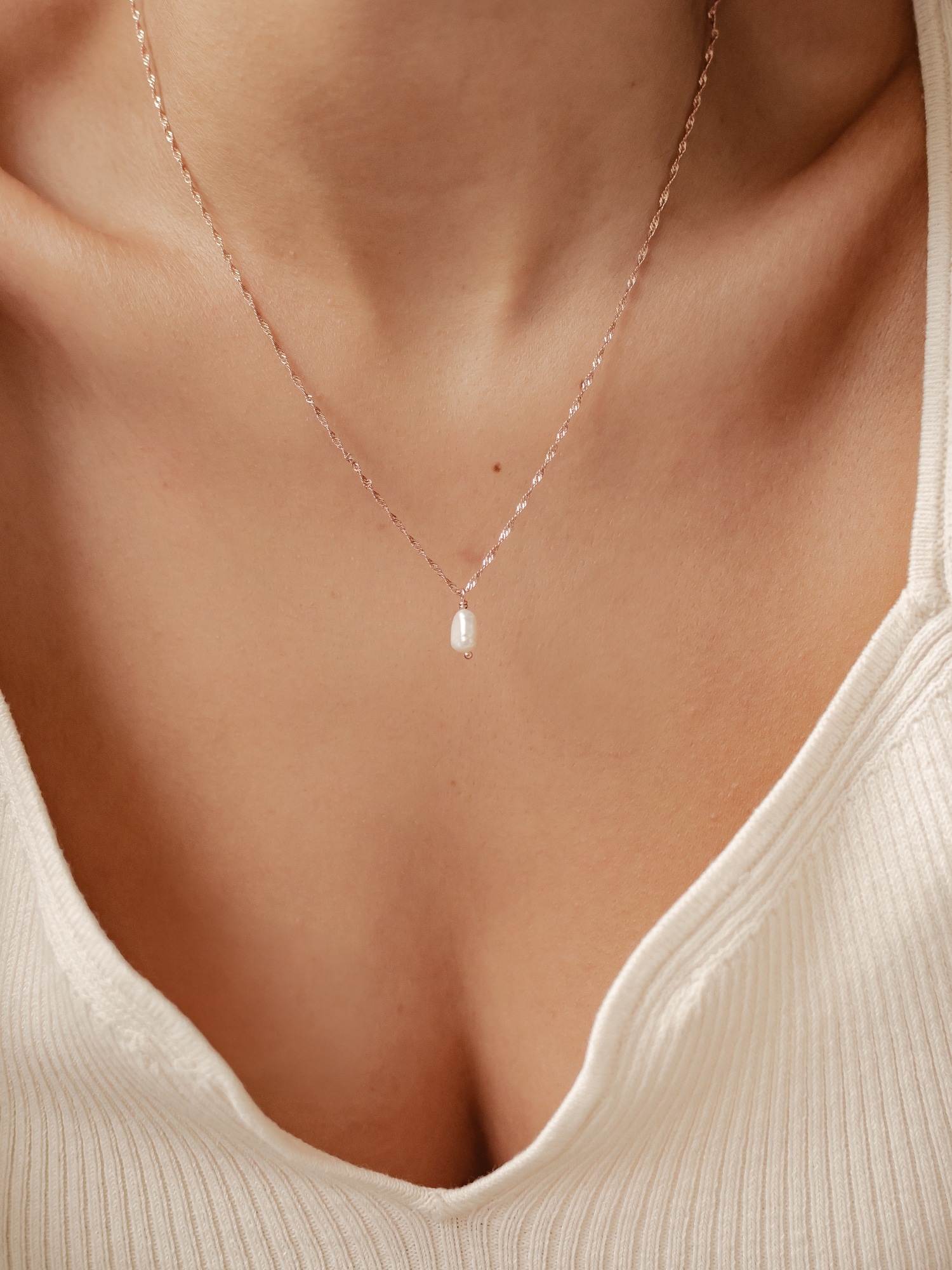 Thumbnail - Hey Happiness Kette Perle