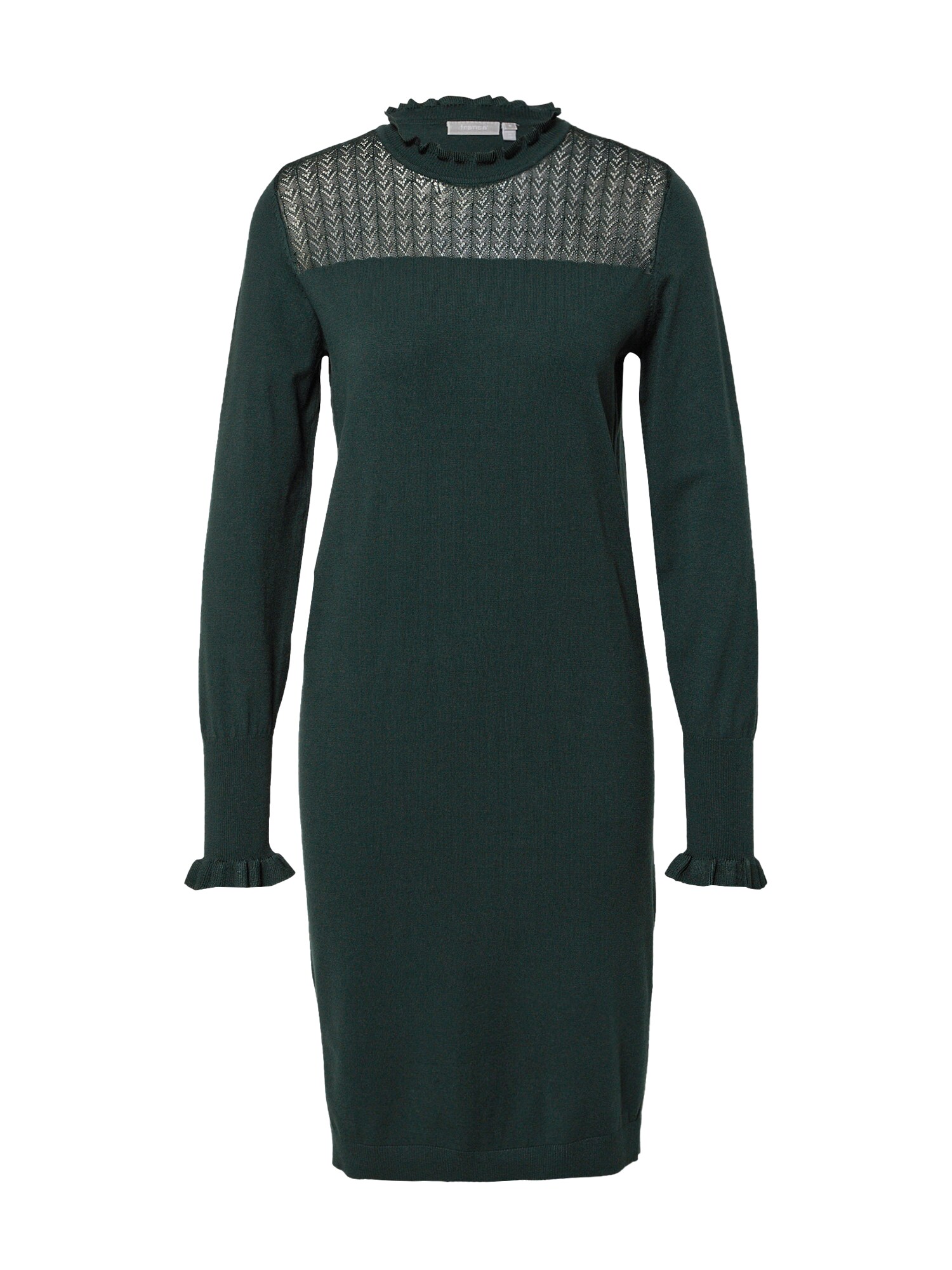 Fransa Megzta suknelė 'DEDINA' tamsiai žalia