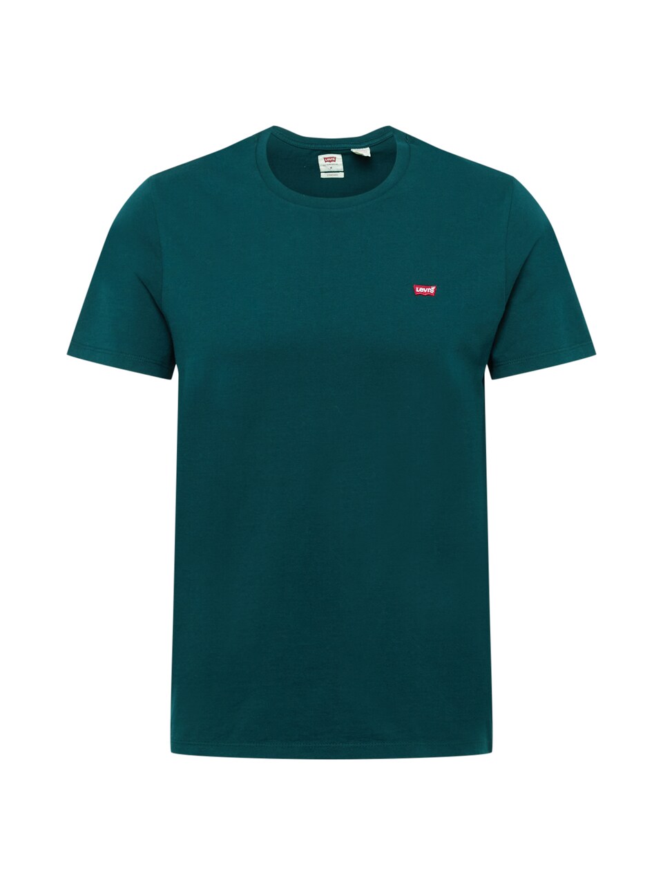 T-shirt 'Original Housemark' smaragd / röd