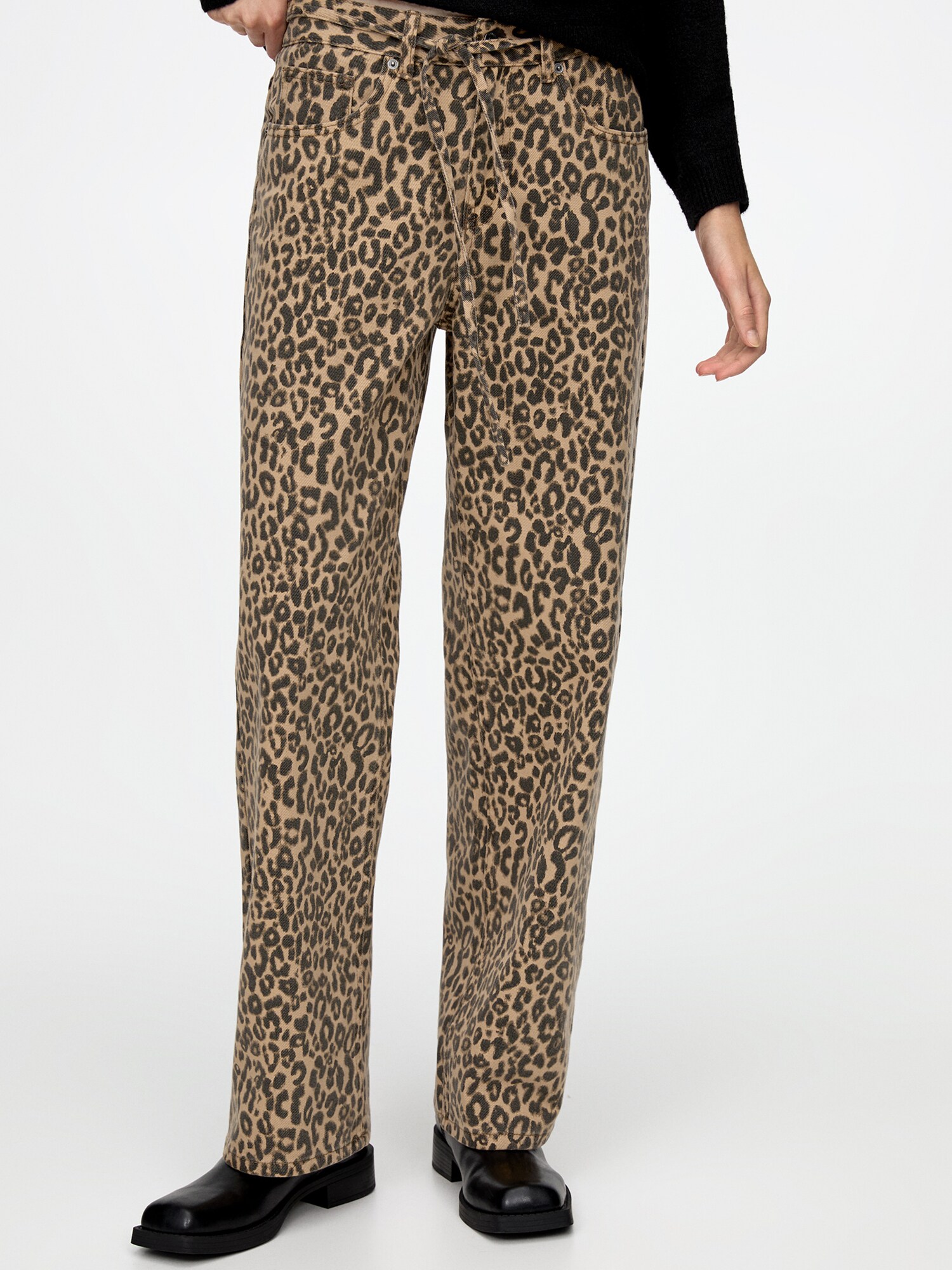 Pull&Bear Farmer  bézs / barna termék 2. képe