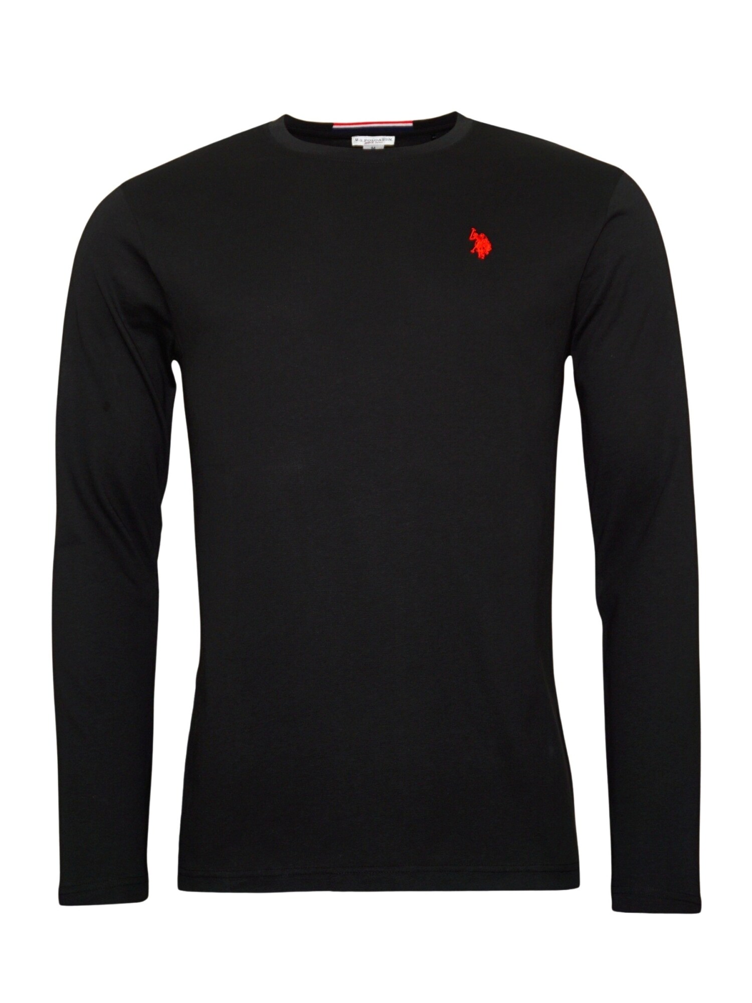 U.S. POLO ASSN. Tricou  roșu / negru