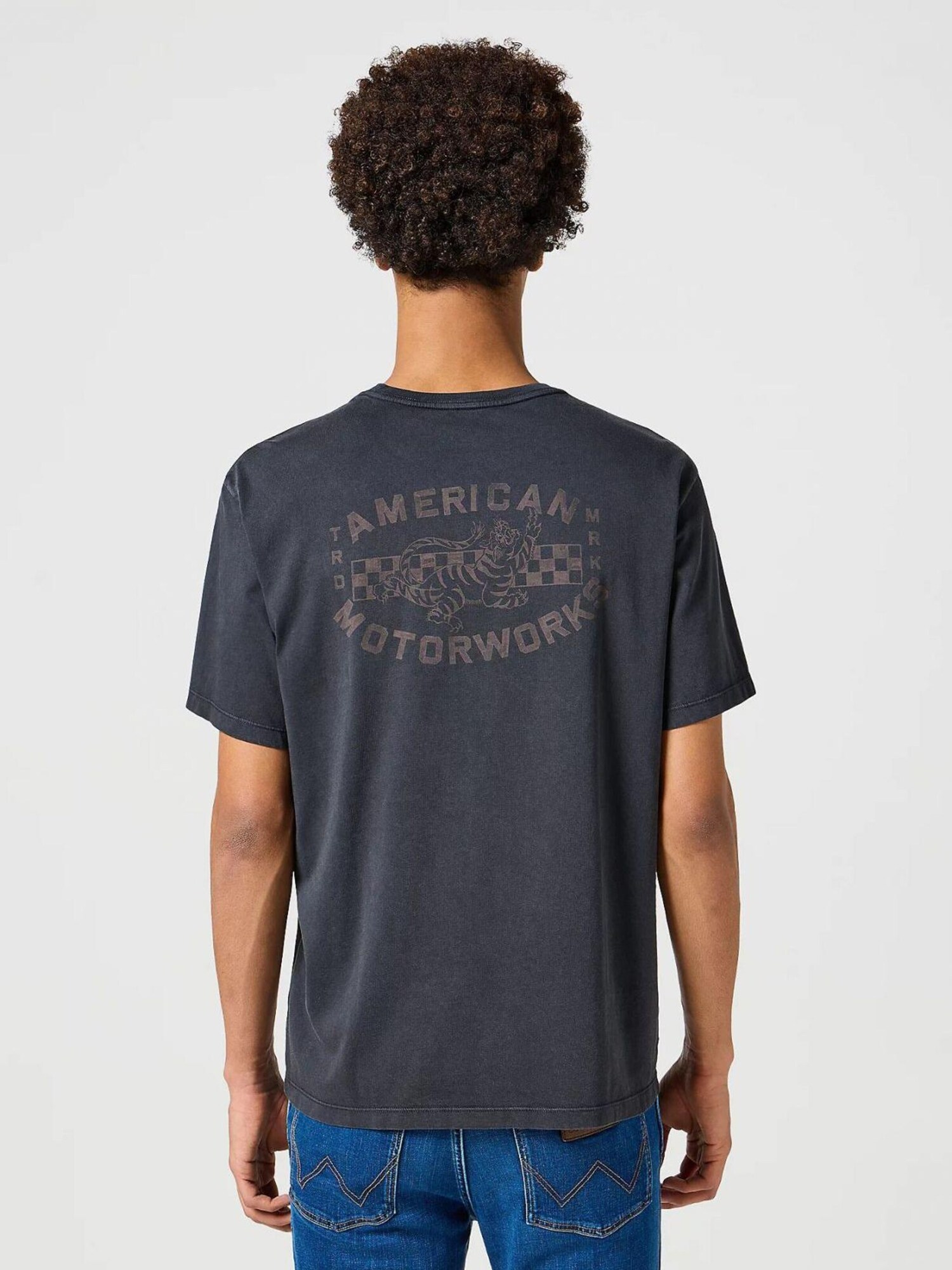 WRANGLER Camiseta  negro