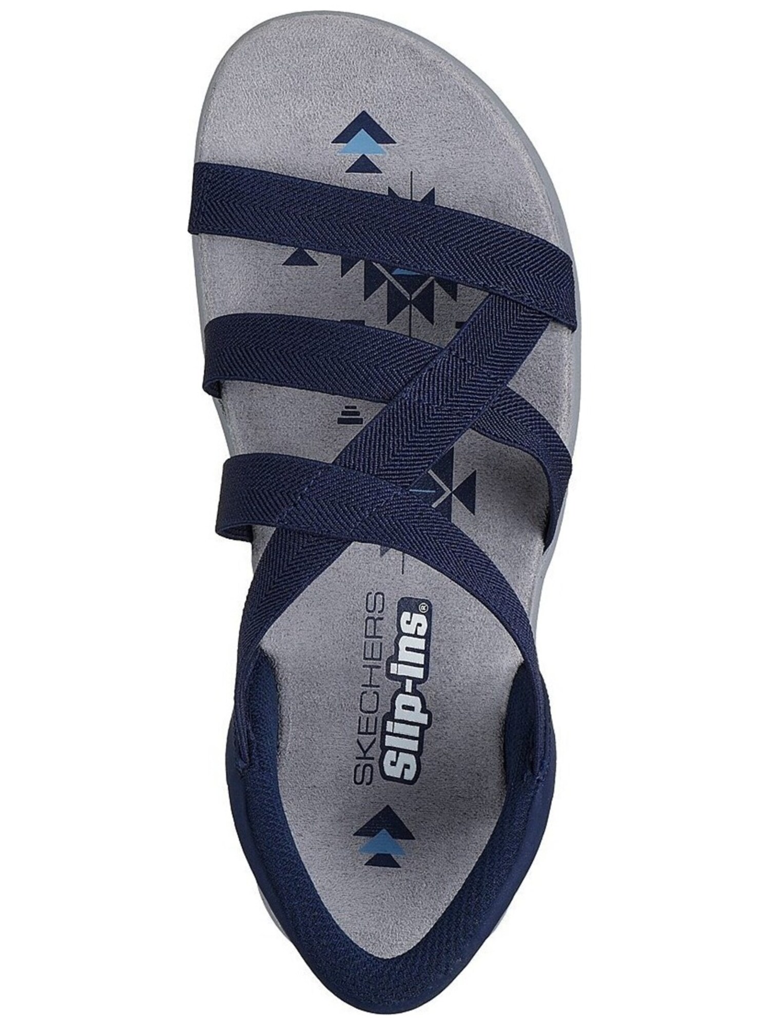 Skechers Sandalias Planas Mujer 163460 Marino Azul