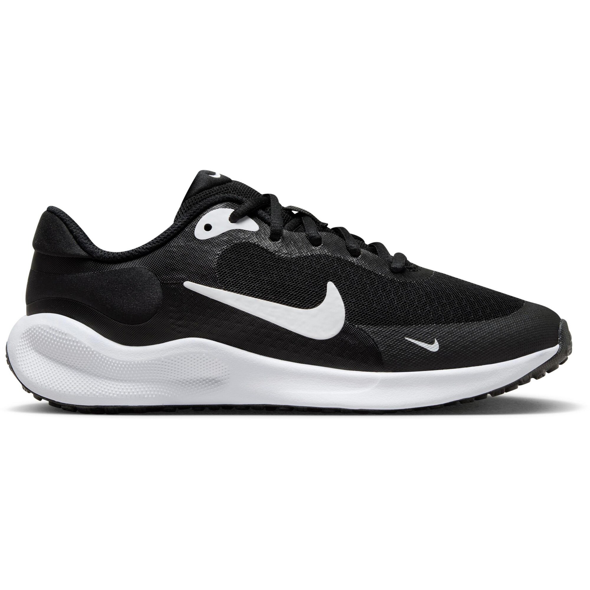 NIKE Sportcipő 'REVOLUTION 7 GS'  fekete / fehér termék 2. képe