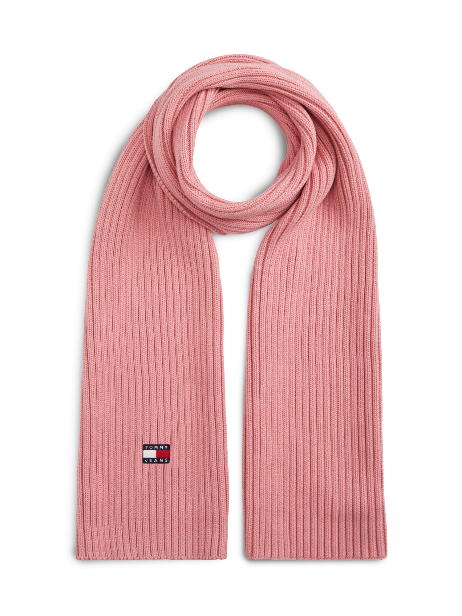 Tommy Jeans Fular HERITAGE roz deschis