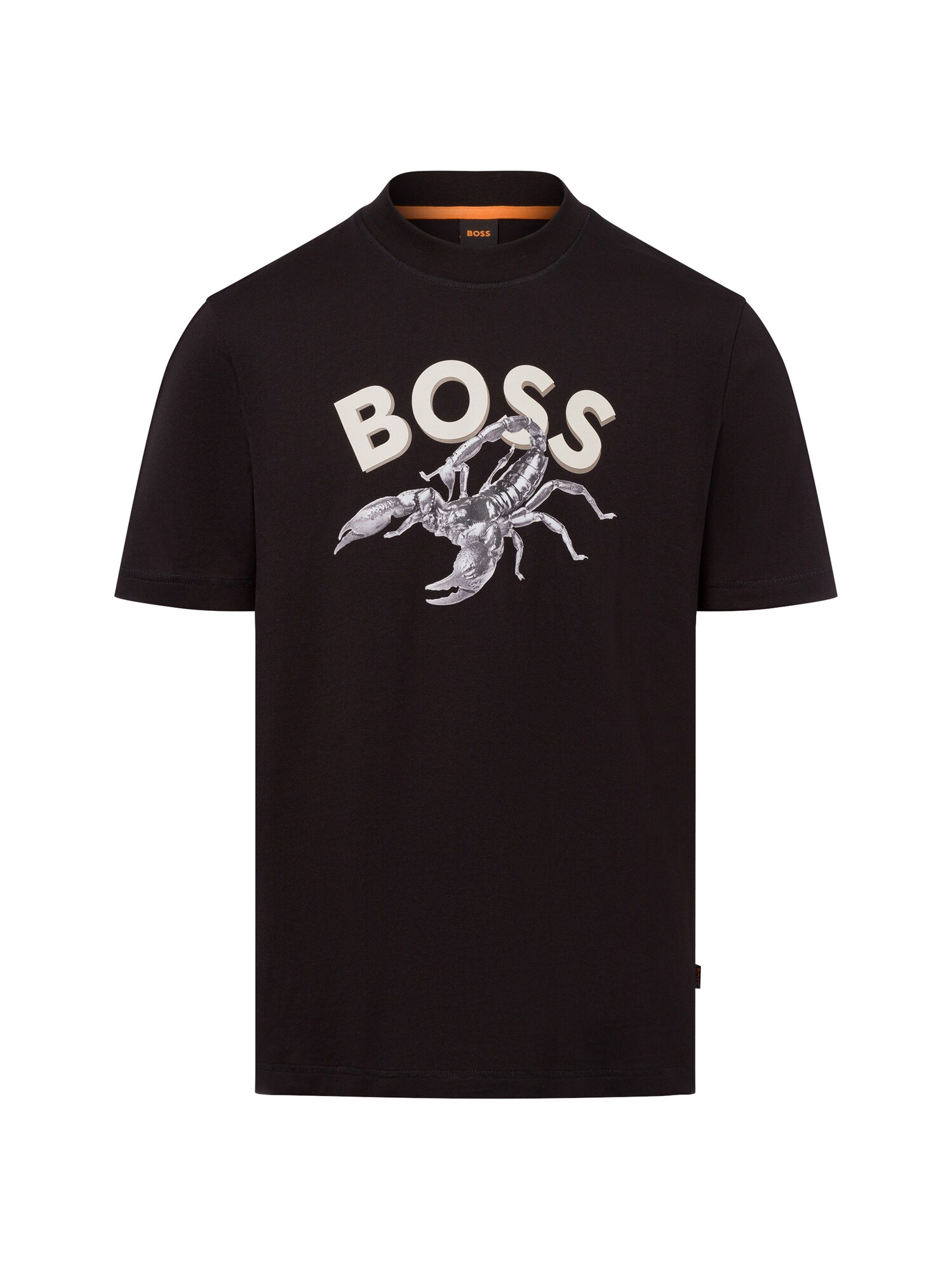 BOSS Póló 'Bossfish'  fekete / fehér akciós termékkép 1