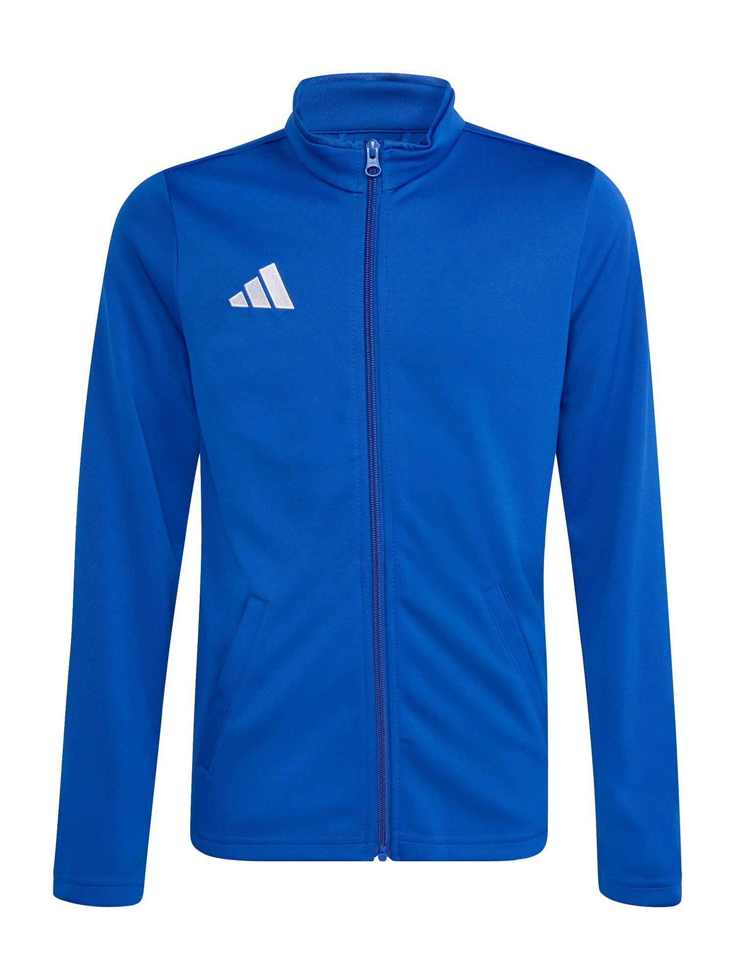 ADIDAS PERFORMANCE Bluză cu fermoar sport ENT26  albastru / alb