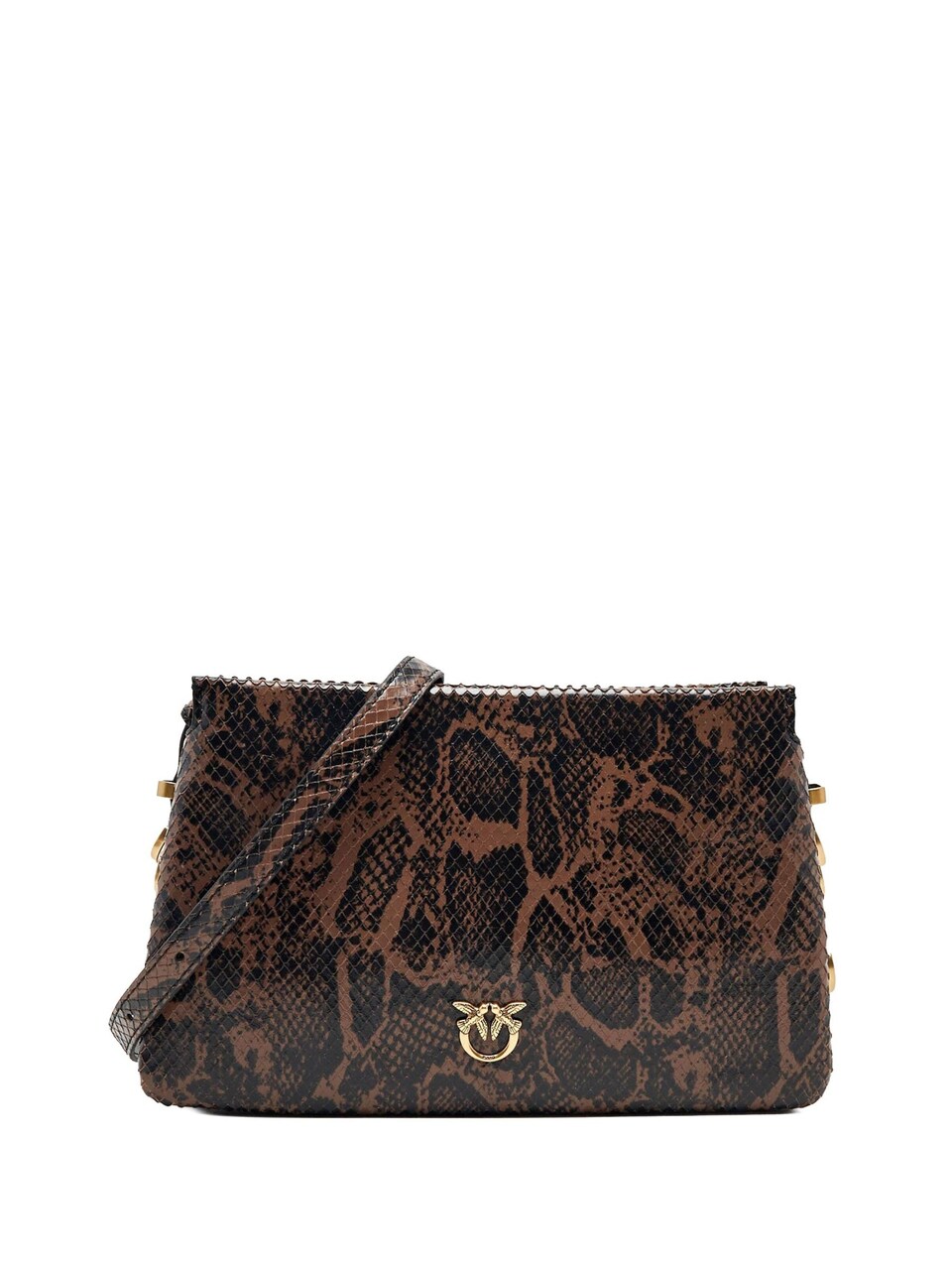 Handväska 'PINKO TRIPLET MINI PYTHON PRINT BORSA'
