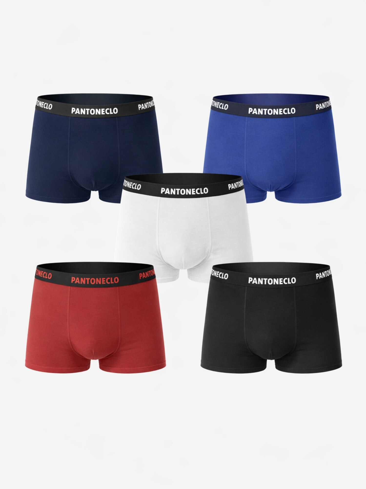 PANTONECLO Calzoncillo boxer 'Pantoneclo Men’s Boxer Underwear-10 Pcs Pack'  mezcla de colores