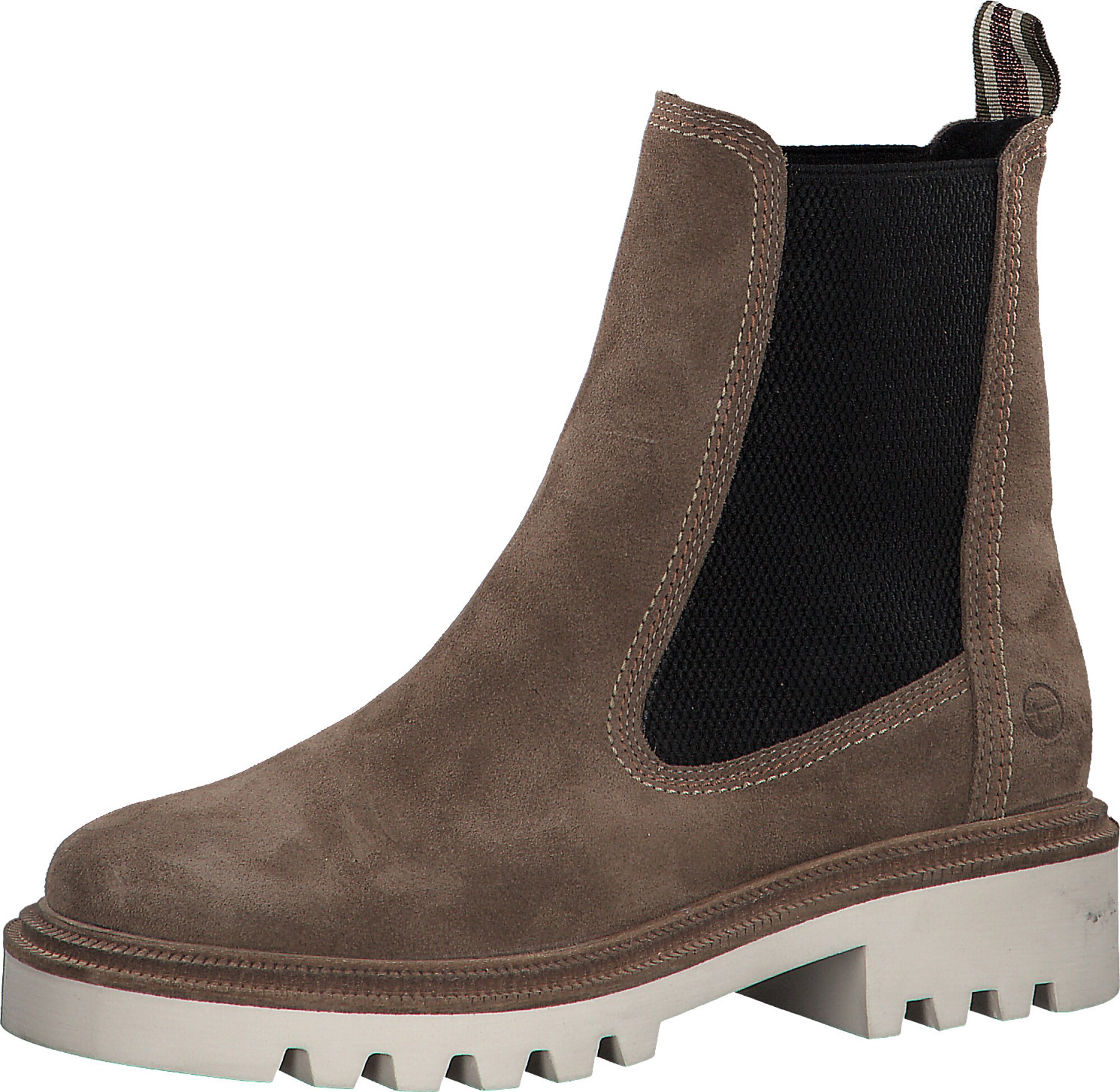 TAMARIS Chelsea batai  ruda / juoda