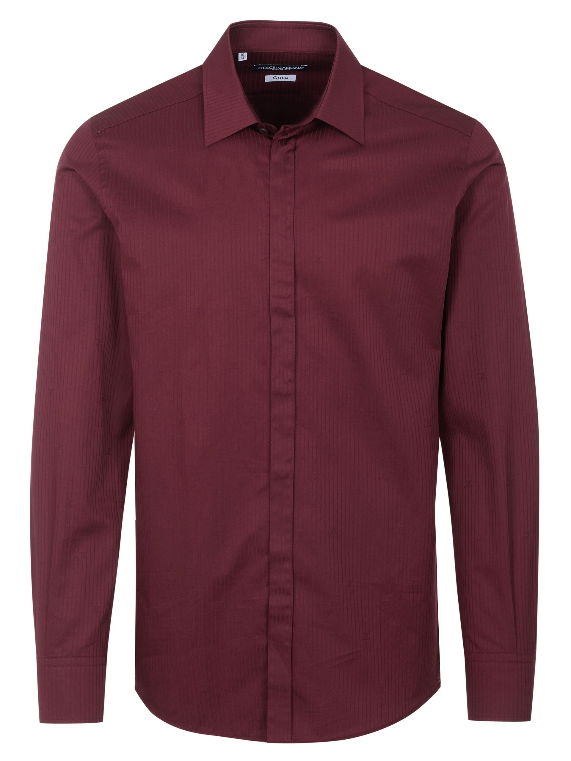 Dolce&Gabbana T-shirt 'Dolce & Gabbana GOLD Hemd bordeaux' herr