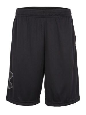 UNDER ARMOUR Pantalón deportivo  negro / blanco
