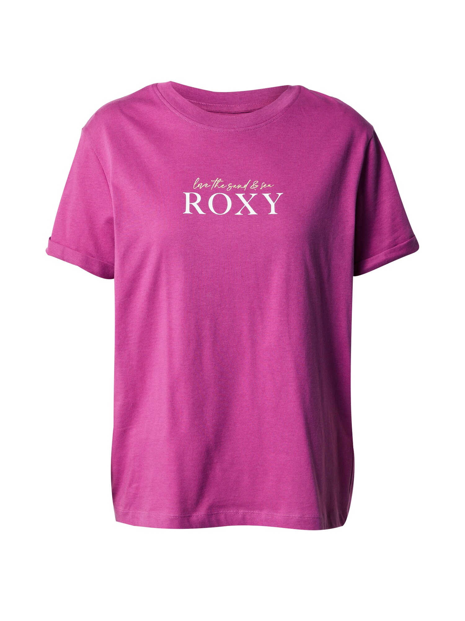 ROXY Majica 'NOON OCEAN'  orhideja / bela