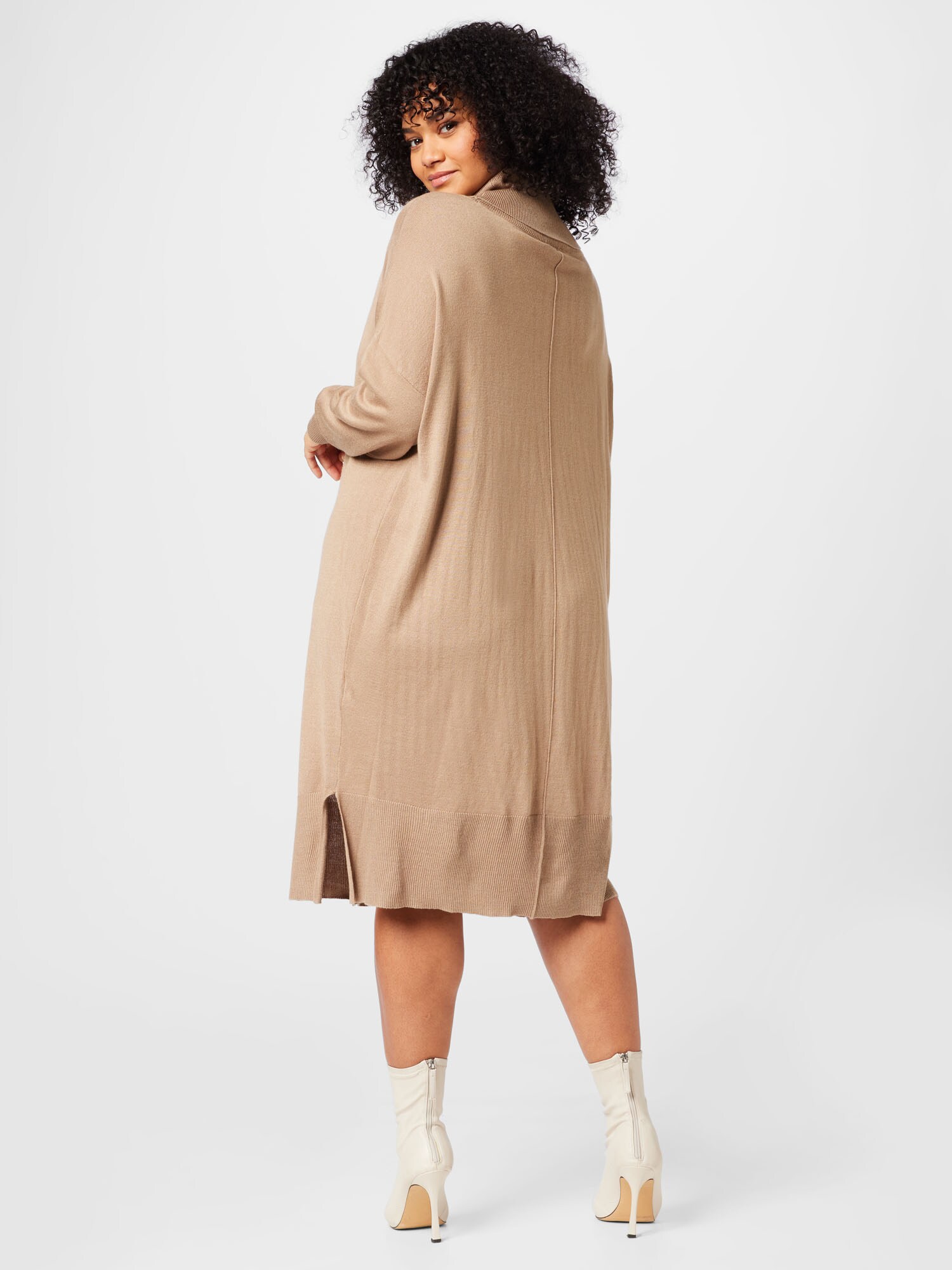 Thumbnail - Fransa Curve Strickkleid