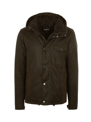 Barbour International Chaqueta de invierno 'KEVLAR'  verde oscuro