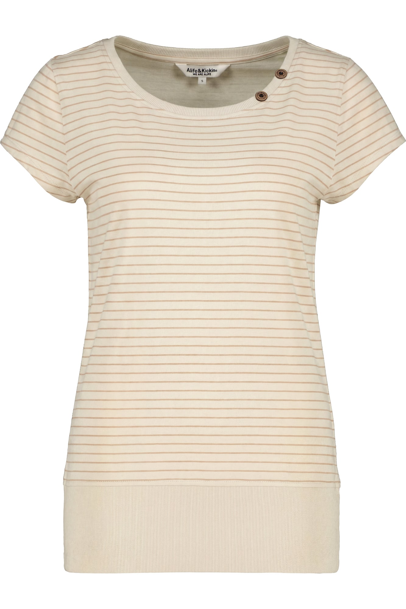 alife & kickin Tricou AdelineAK P bej / maro cămilă