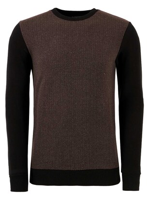 Buratti Sweatshirt Bruin / Zwart