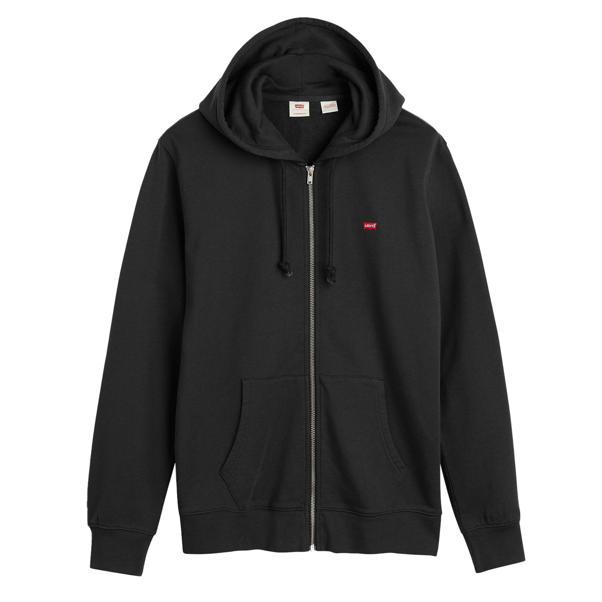 LEVI'S ® Sudadera con cremallera 'New Original Zip Up'  negro