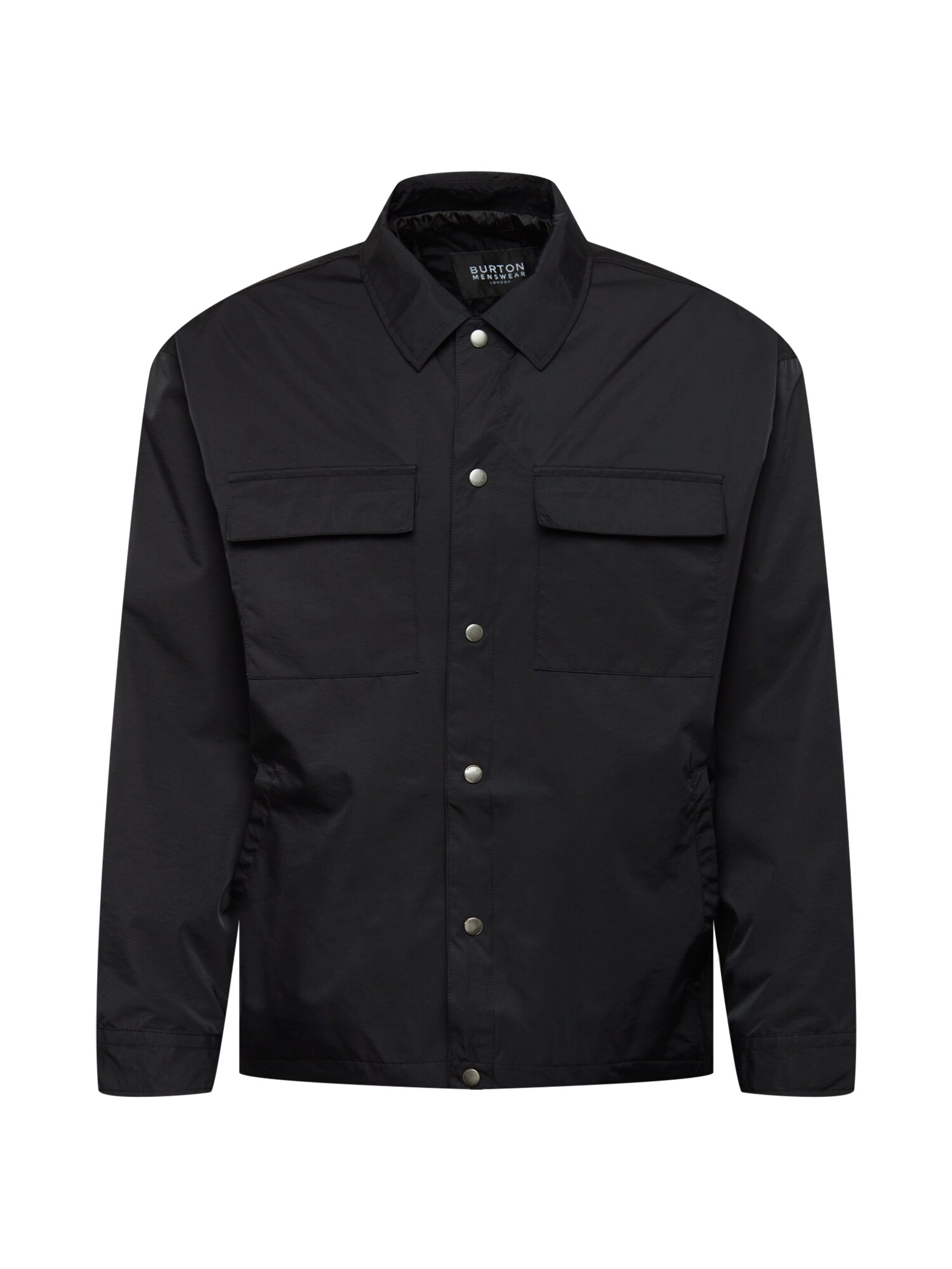 BURTON MENSWEAR LONDON Demisezoninė striukė juoda