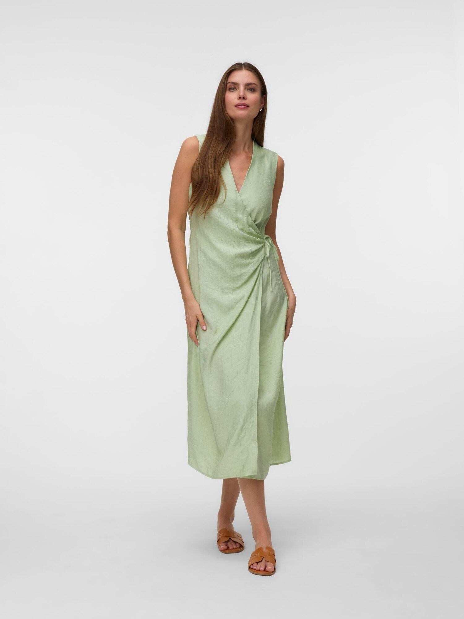 Vero Moda Jurk 'VMOline' Pastelgroen