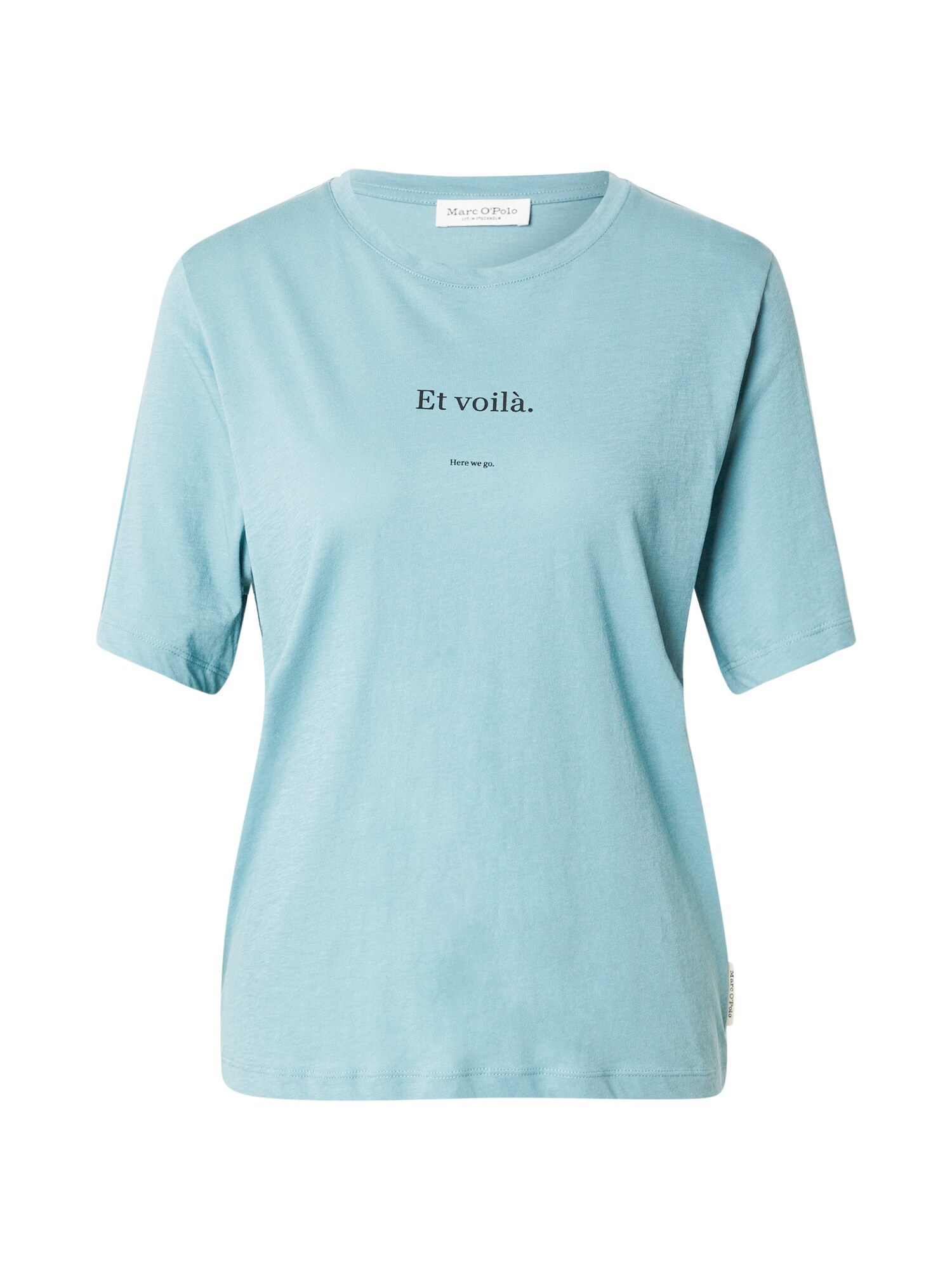Marc OPolo Tricou  verde petrol / negru