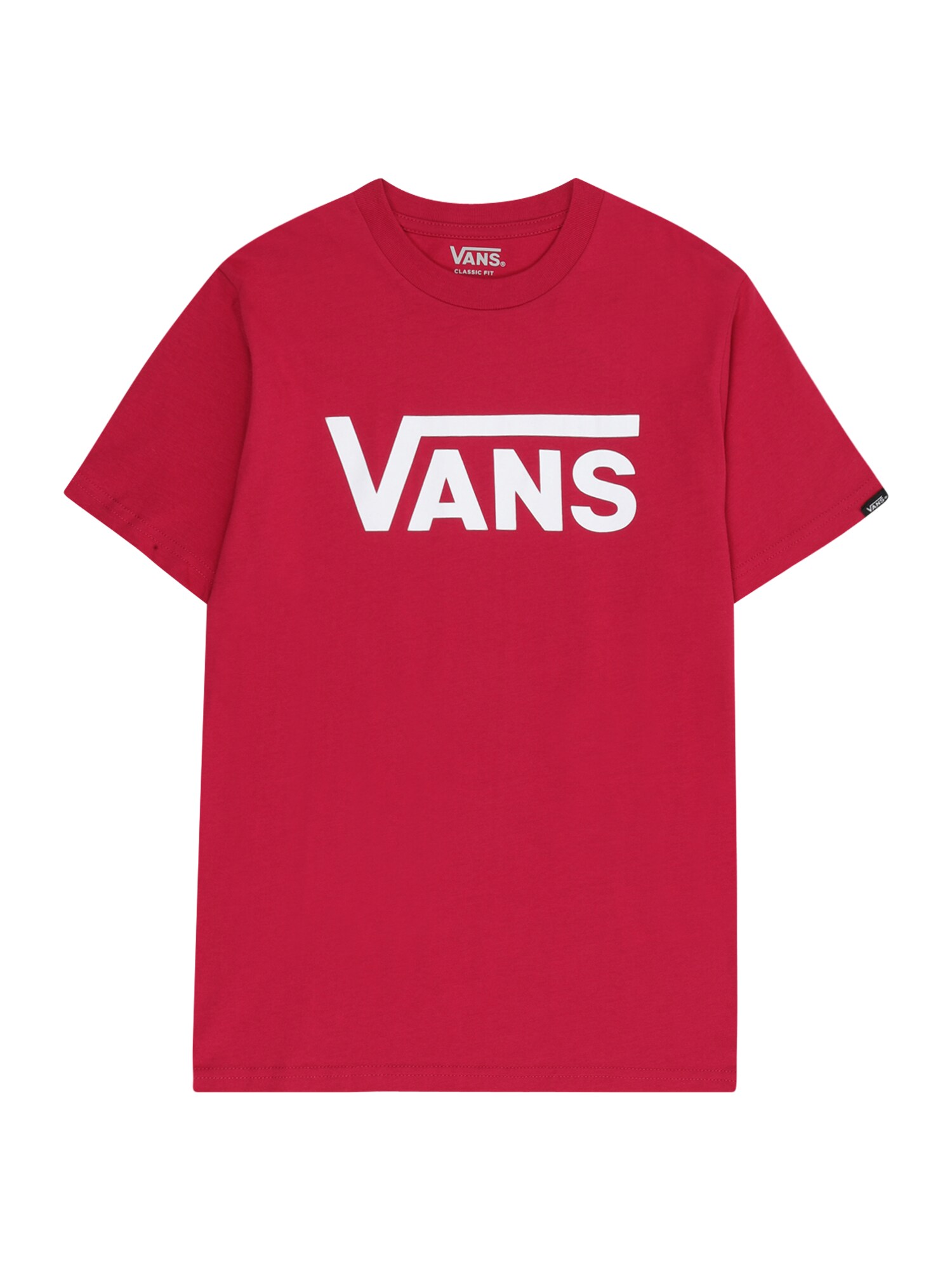 VANS Póló 'CLASSIC'  gránátalma / fehér akciós termékkép 1