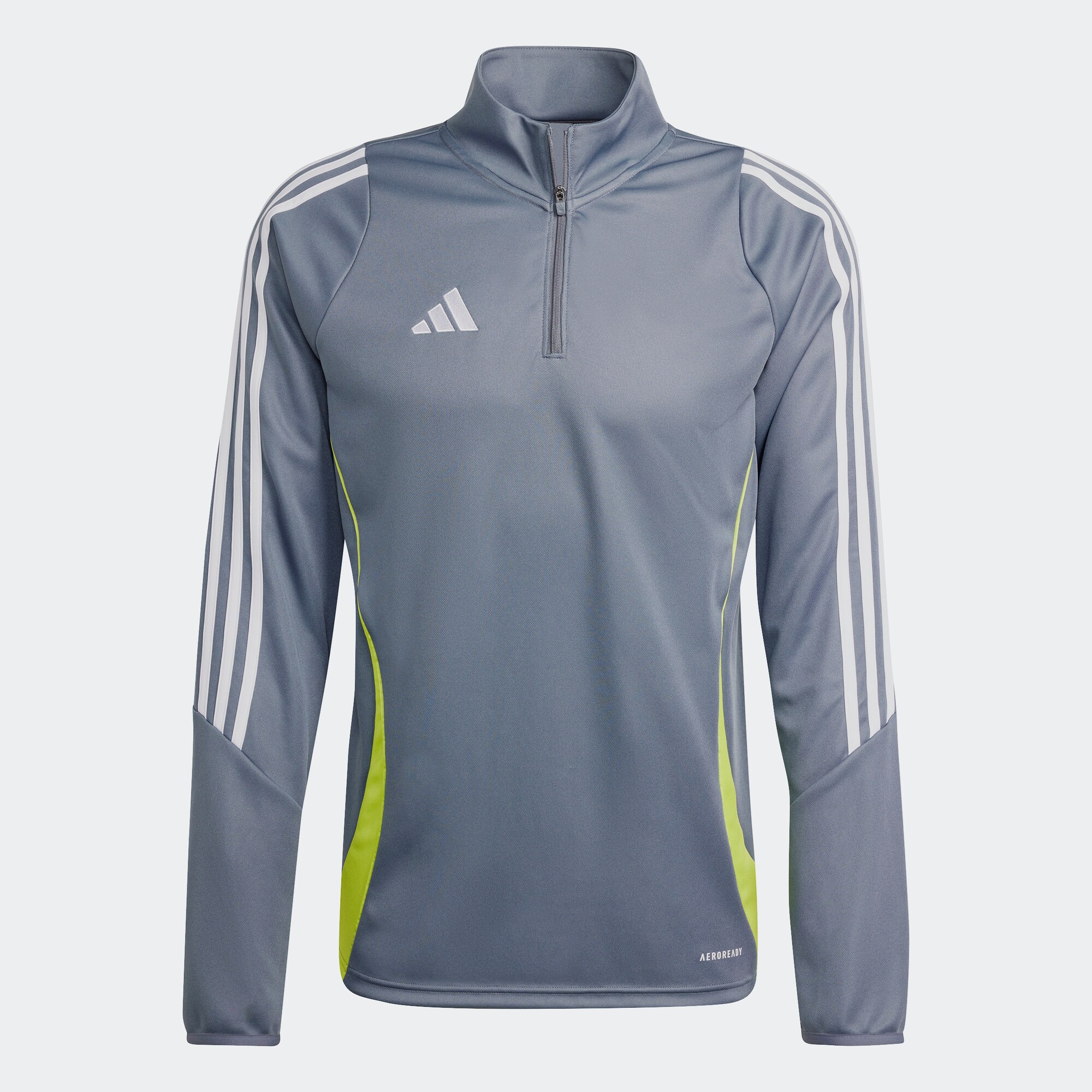ADIDAS PERFORMANCE Hanorac sport Tiro 24  galben citron / gri piatră / alb