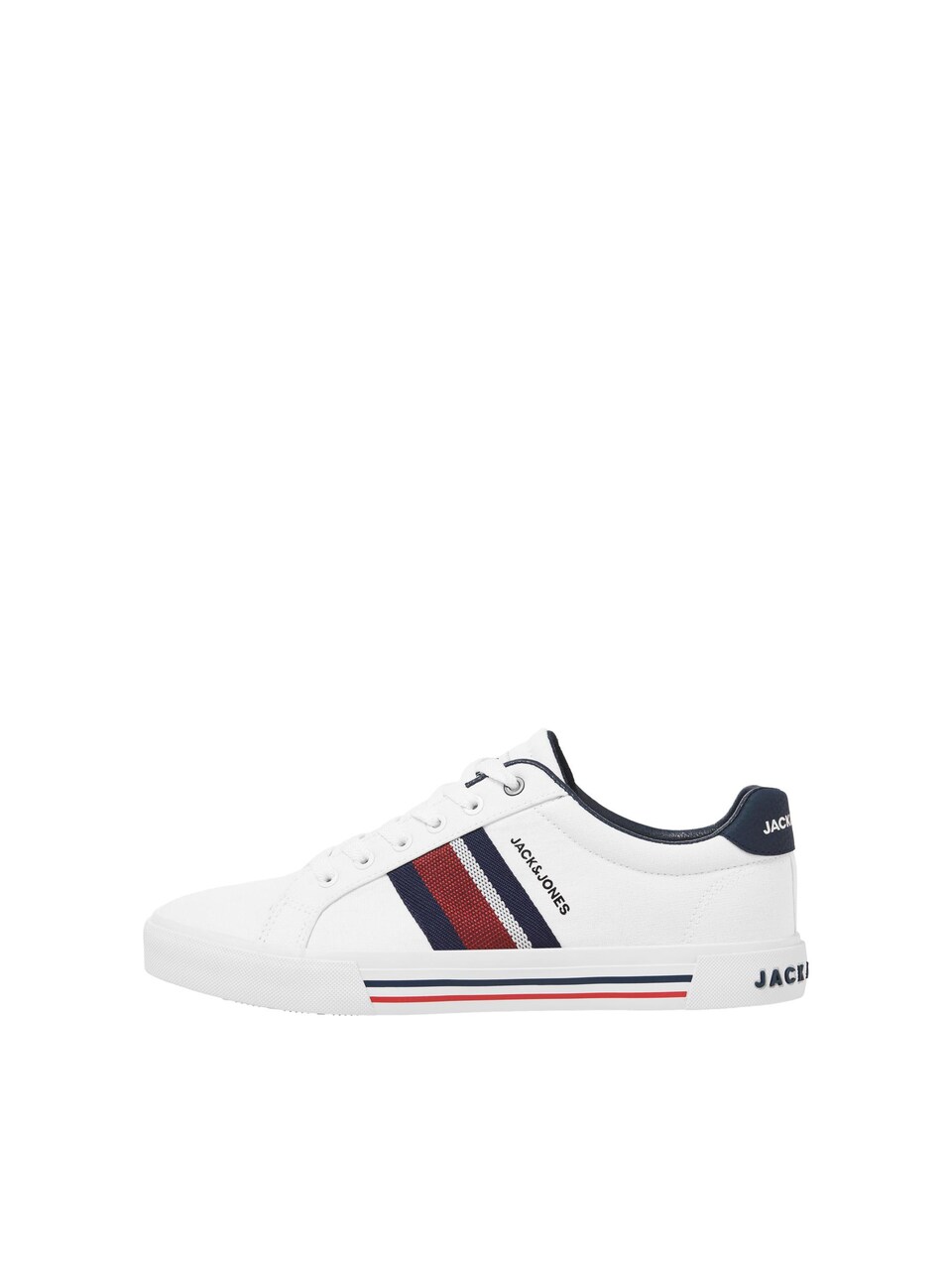 Låg sneaker 'Gorgon' marinblå / röd