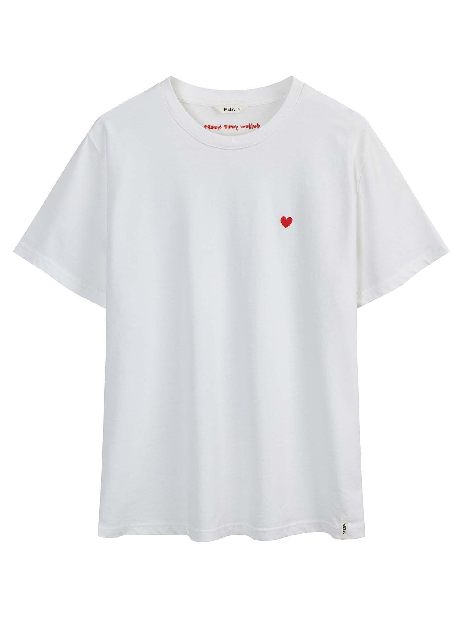 MELA Tricou 'Pravin'  alb