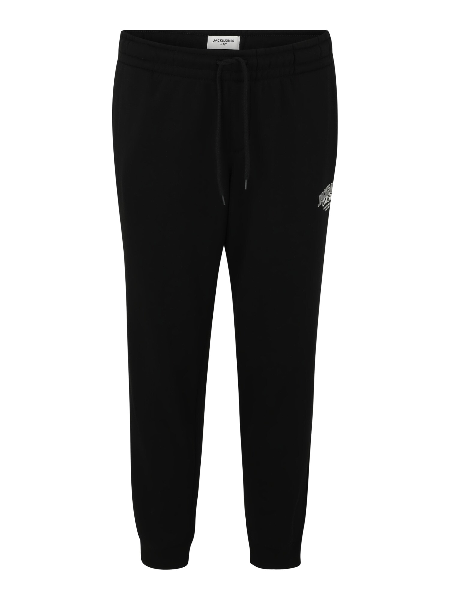 Jack & Jones Plus Pantaloni JPSTGORDON MAKOTO  negru / alb